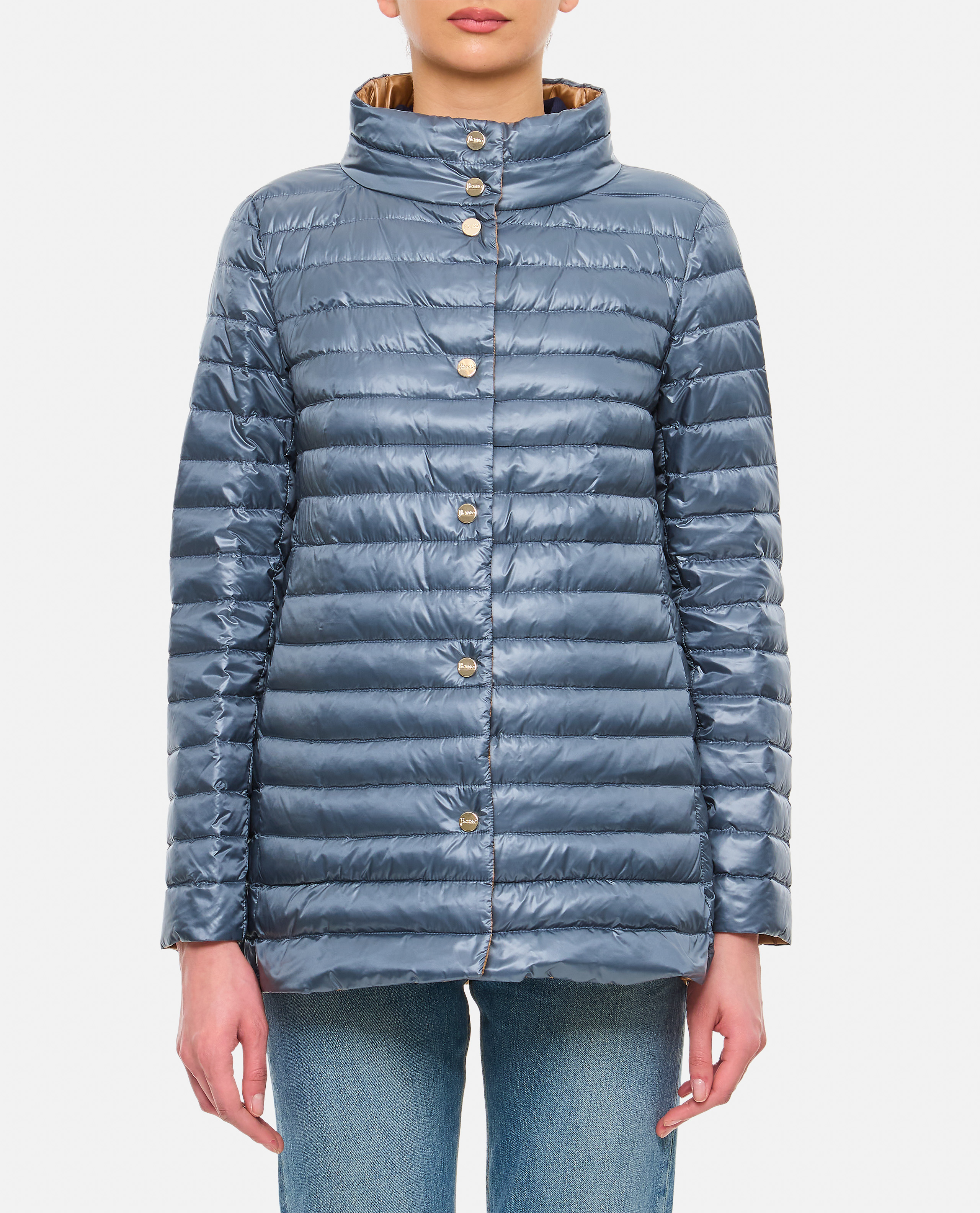 리버시블 나일론 DOWNJACKET