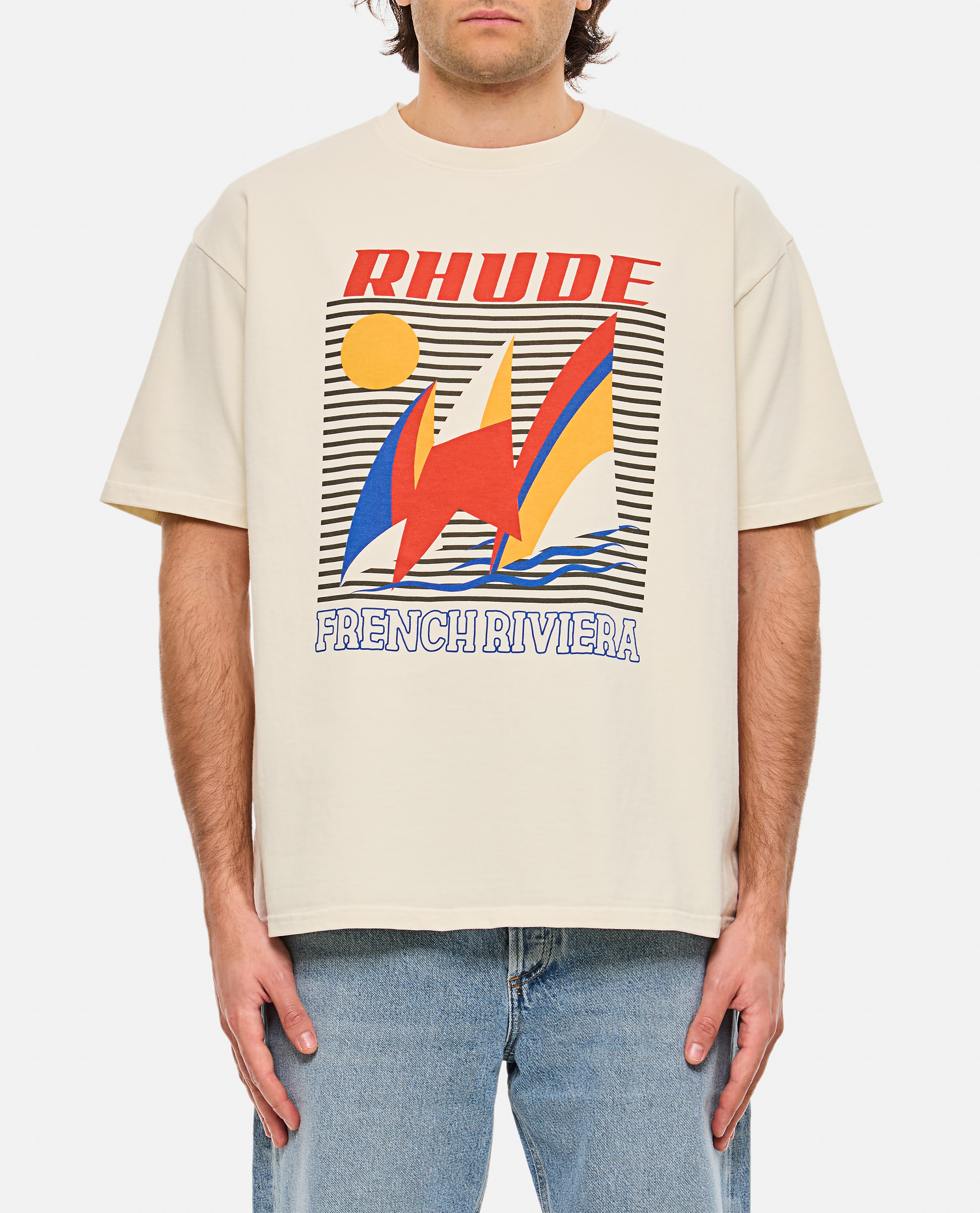RHUDE POSTER 티셔츠
