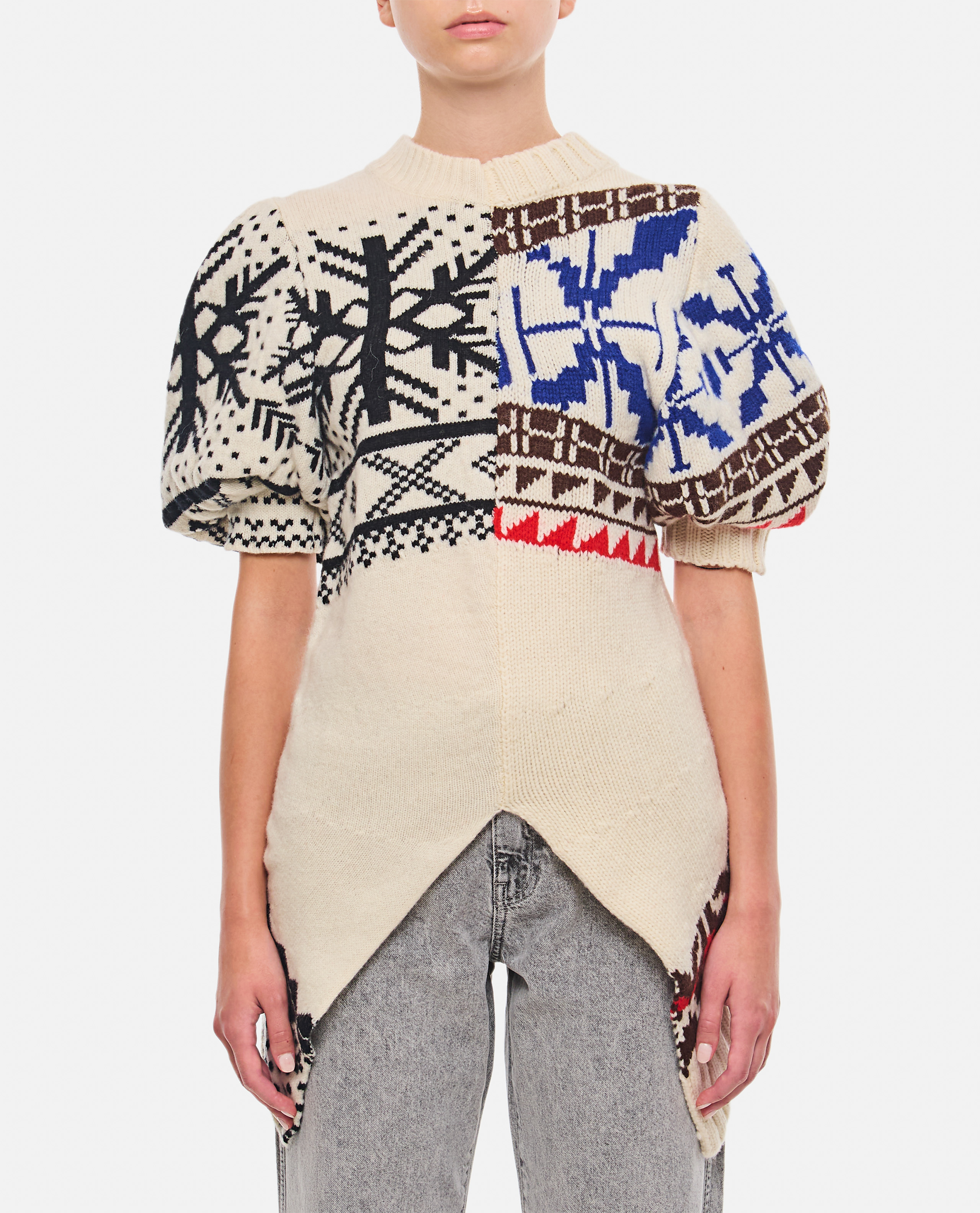 롱 패턴 KNITWEAR