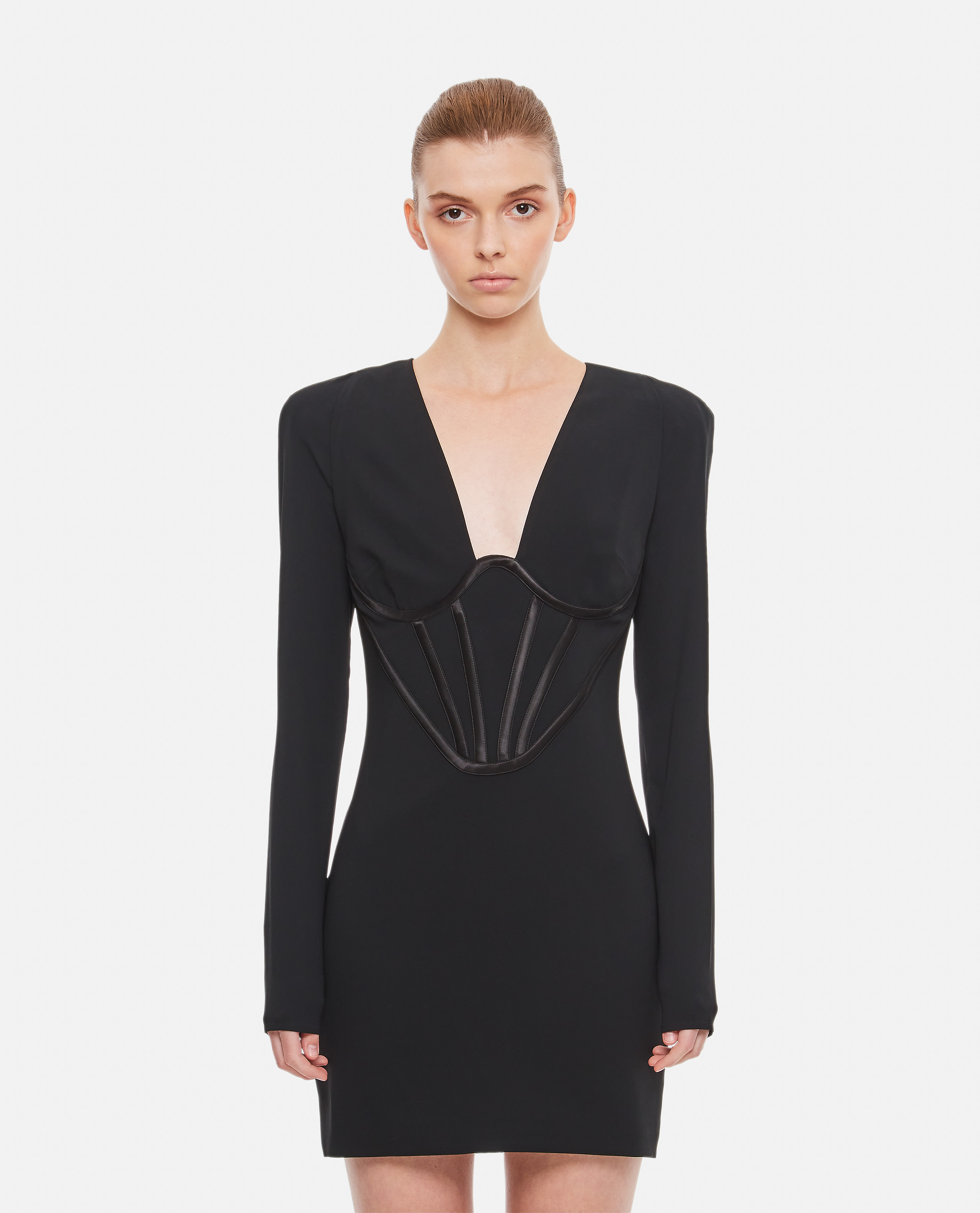 BODYCON 코르셋 미니 드레스