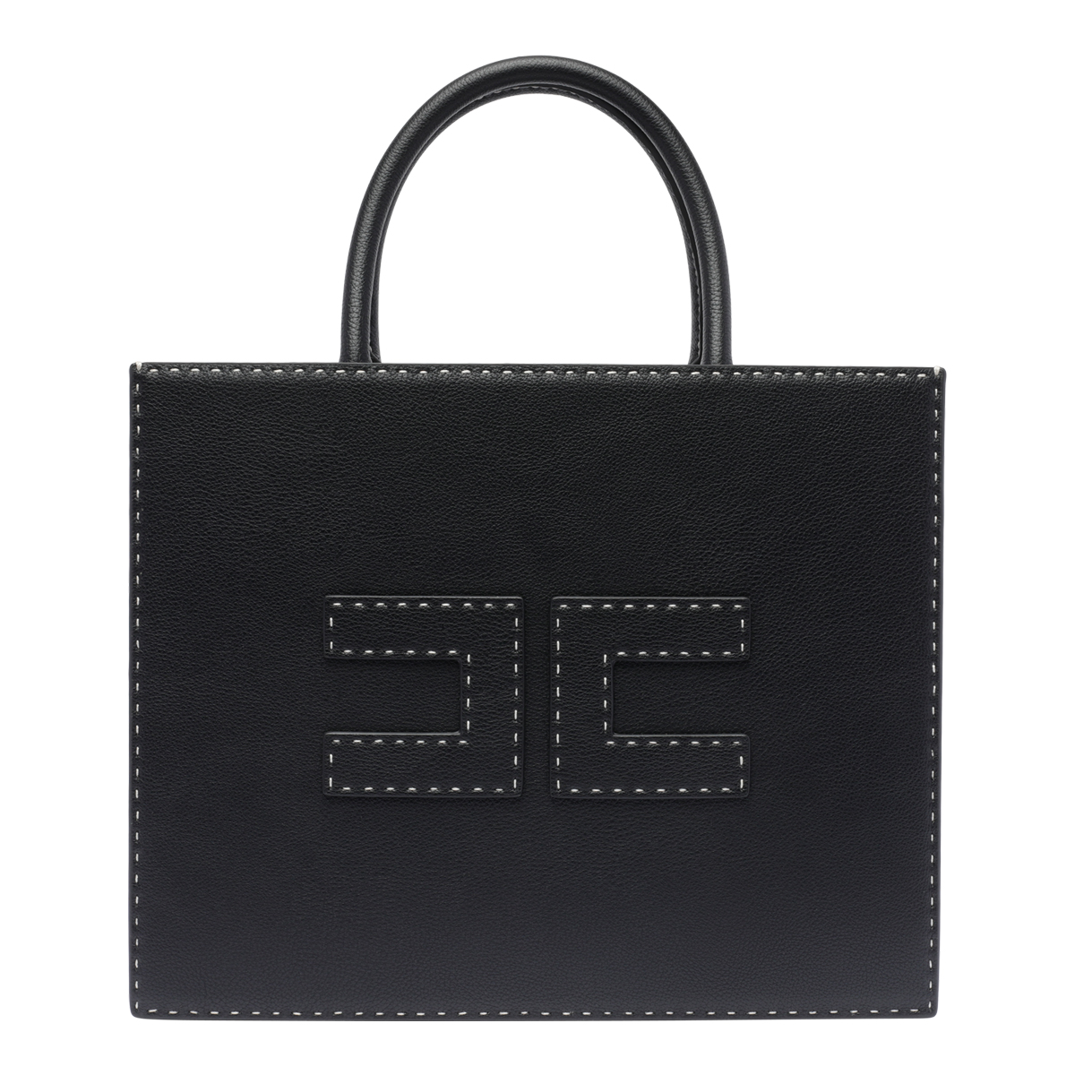 스몰 로고 핸드백 위드 CONTRASTING STITCHING