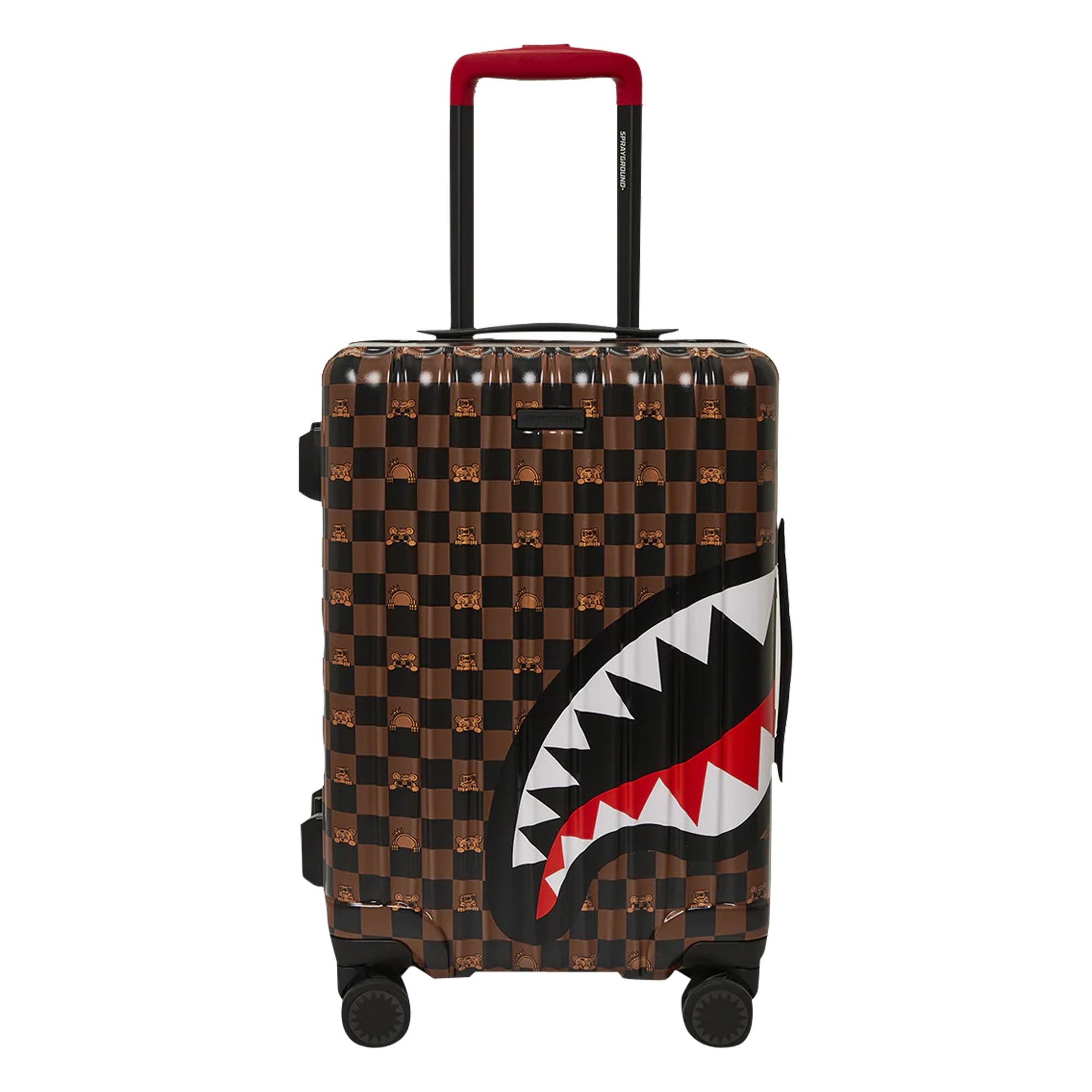 PEEKING CHARACTER 체크 SUITCASE