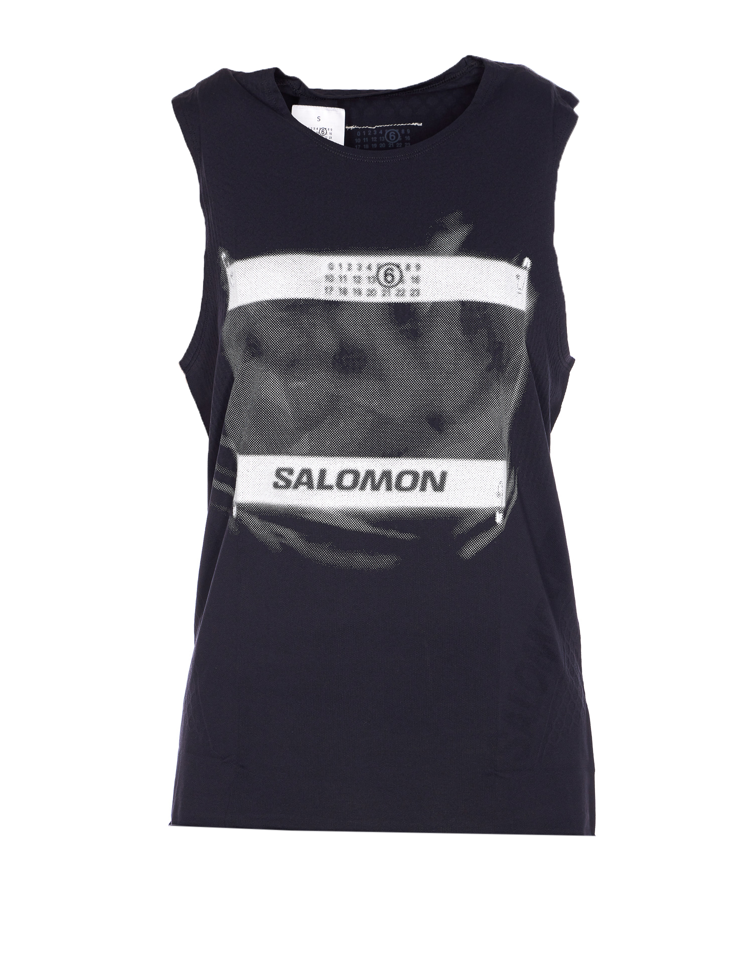 MM6 X SALOMON 로고 탱크탑