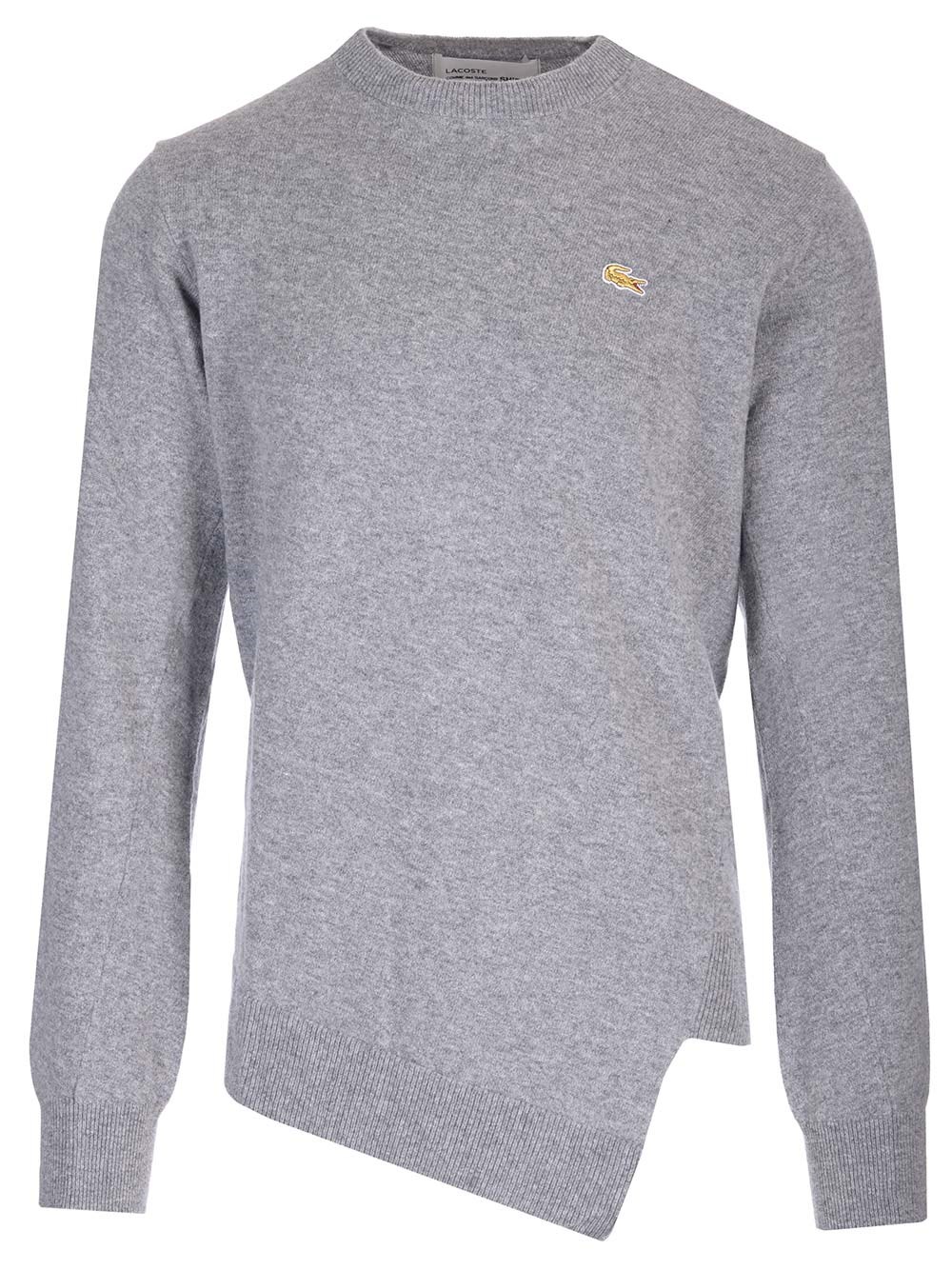 비대칭 LaCoste 스웨터
