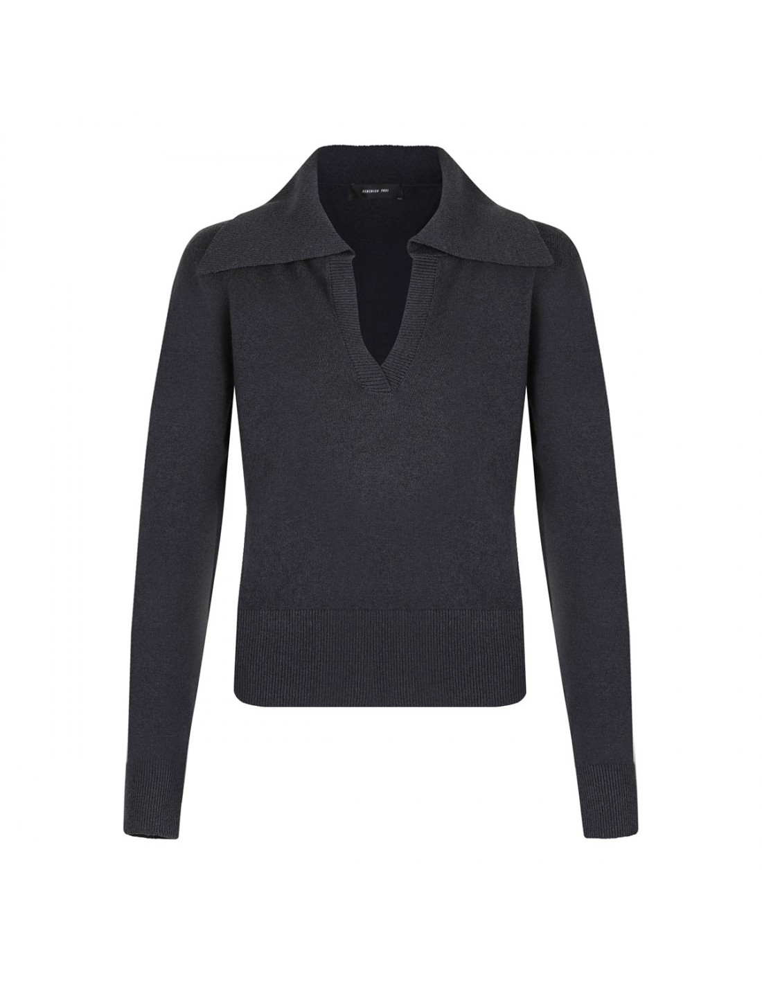 캐시미어 블렌드 polosweater
