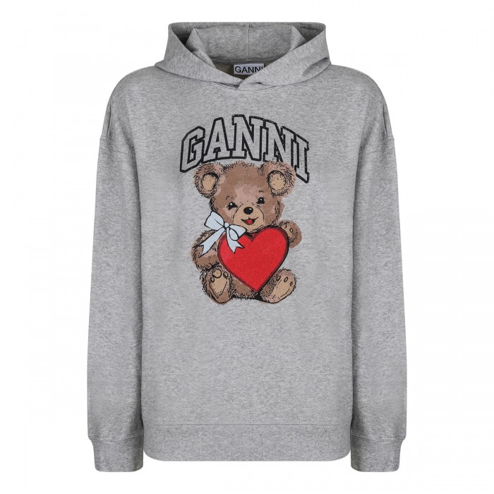 Isoli bear 오버사이즈 후드