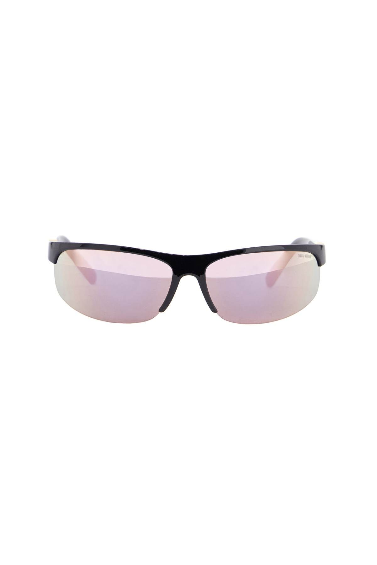 MIU MIU 샤이니 블랙 선글라스  Elegance and 스타일  Residenza 725
