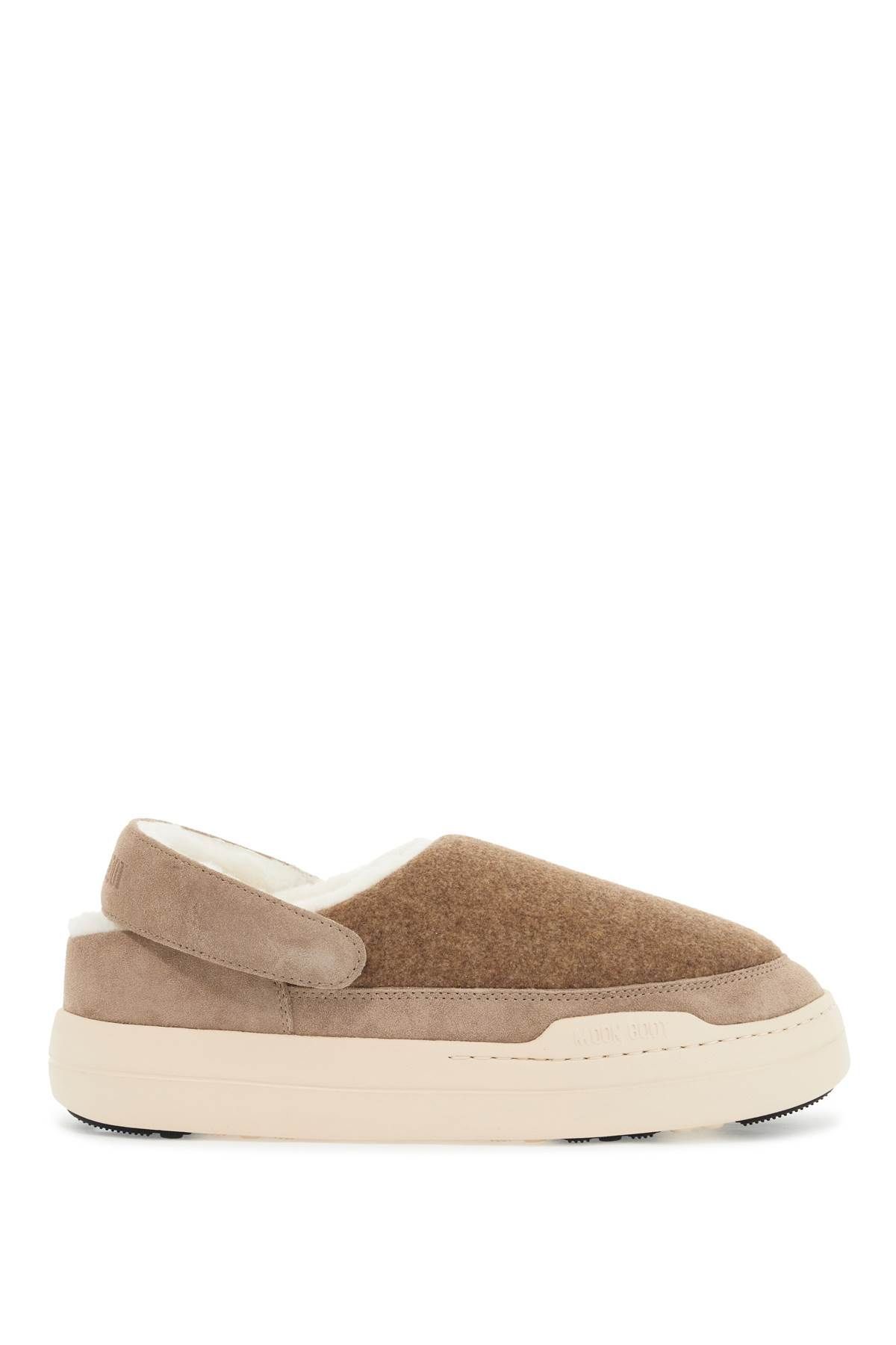 펠트 and 스웨이드 park clogs