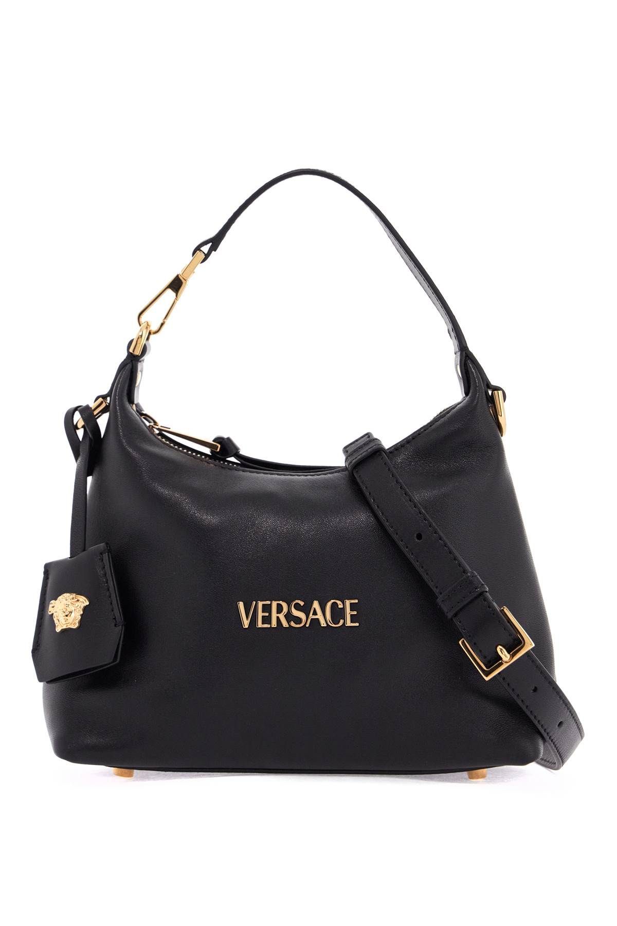 versace 나파 레더 호보 백
