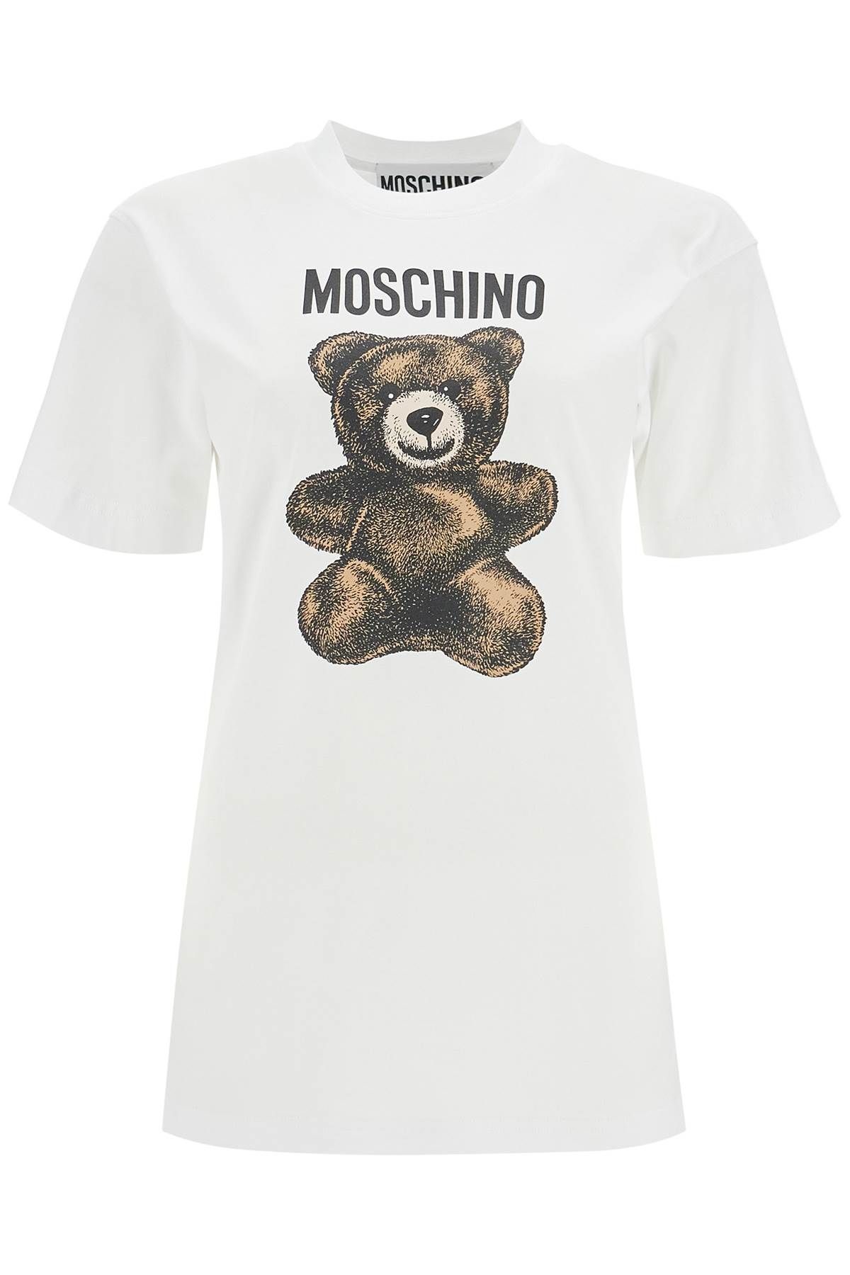 moschino 테디 bear 프린트 t