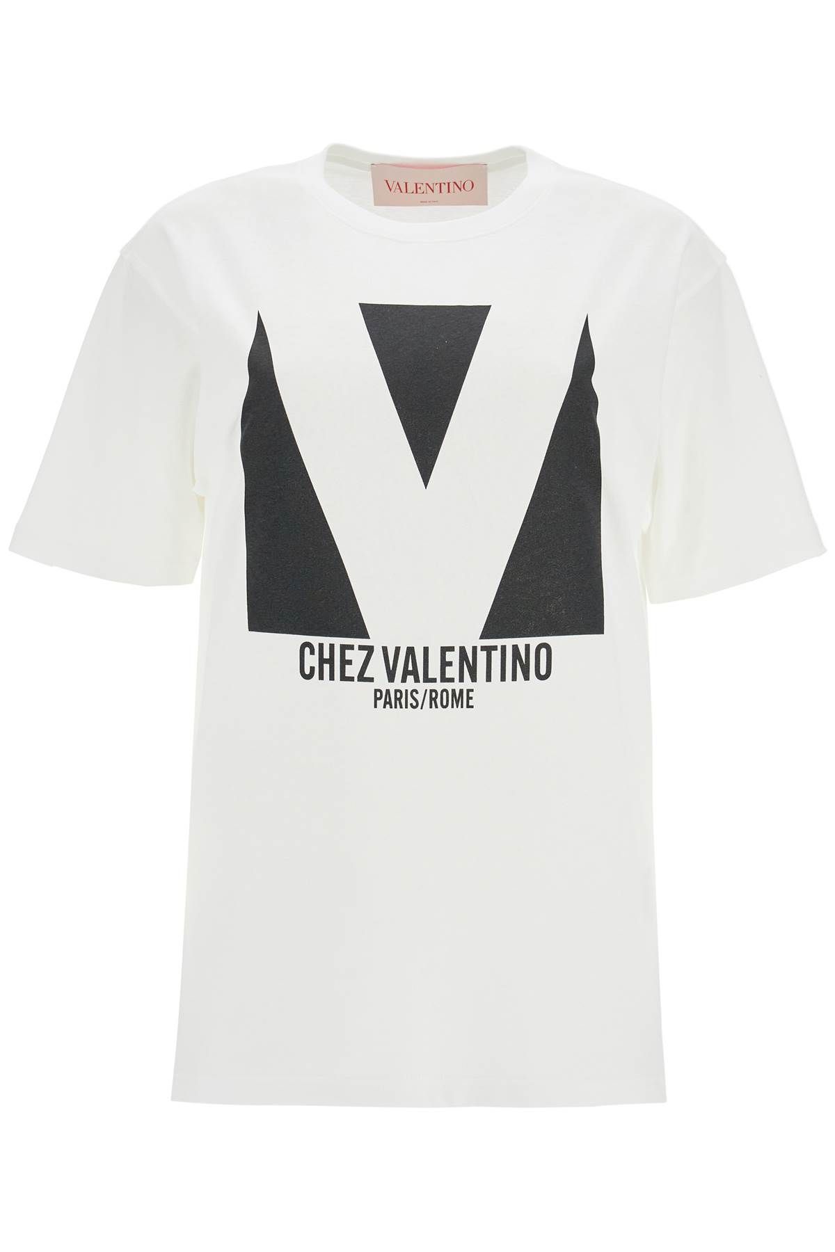 chez valentino 프린트 t