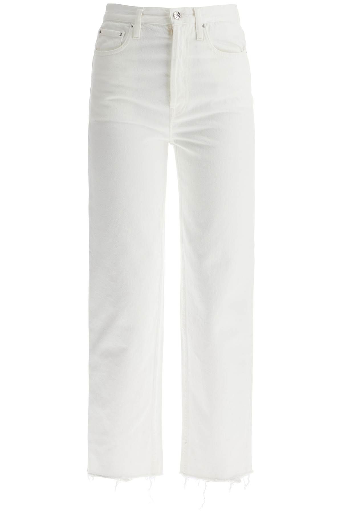 offwhite 오가닉 코튼 진 위드 frayed hem