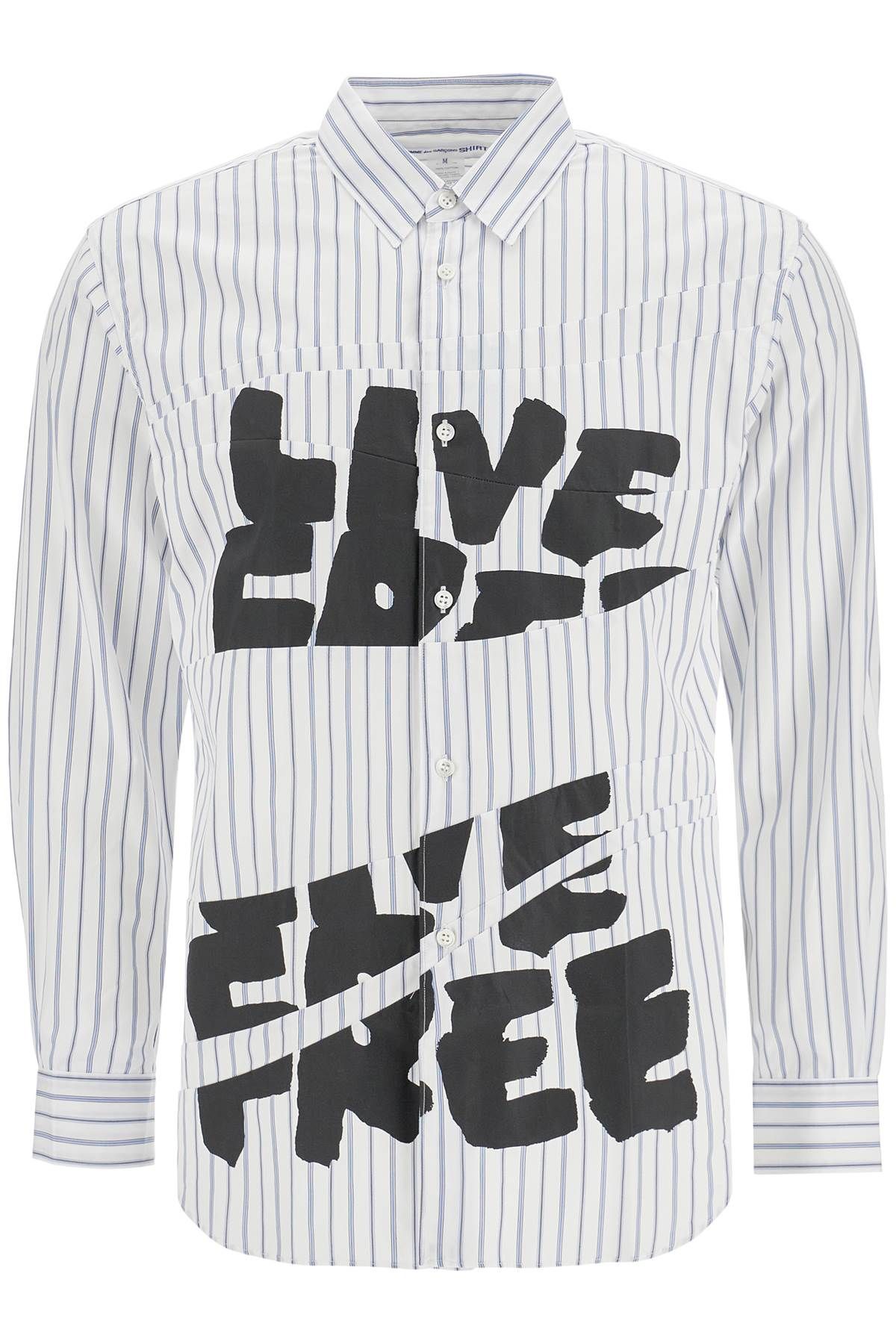 live free 프린트 셔츠