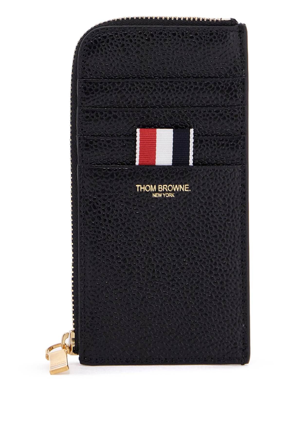 pebble 그레인 레더 cardholder