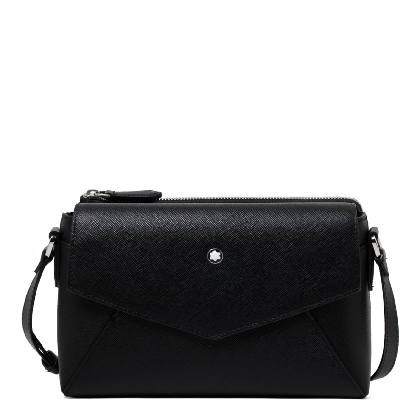 MONTBLANC 블랙 스몰 더블 백 사토리얼