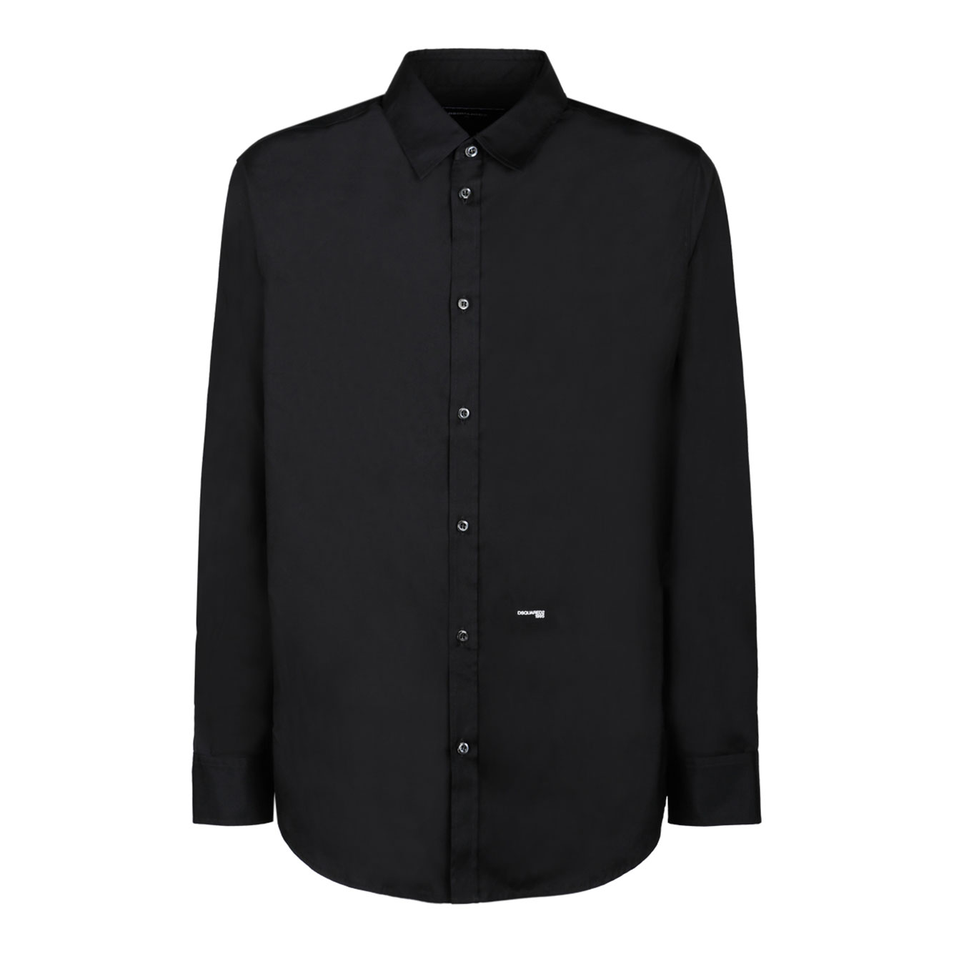 DSQUARED2 블랙 릴렉스 셔츠
