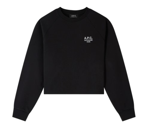 APC OONA 스웨트 셔츠 블랙