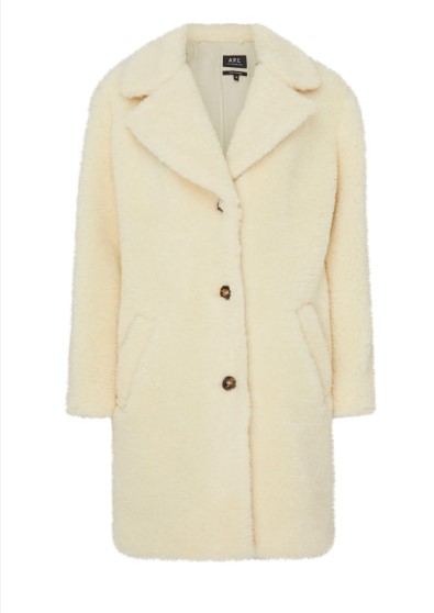 APC NICOLETTE 코트 에크루
