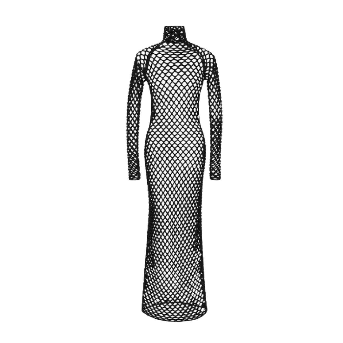 ALAIA CAGE 튜브 드레스 블랙 메쉬
