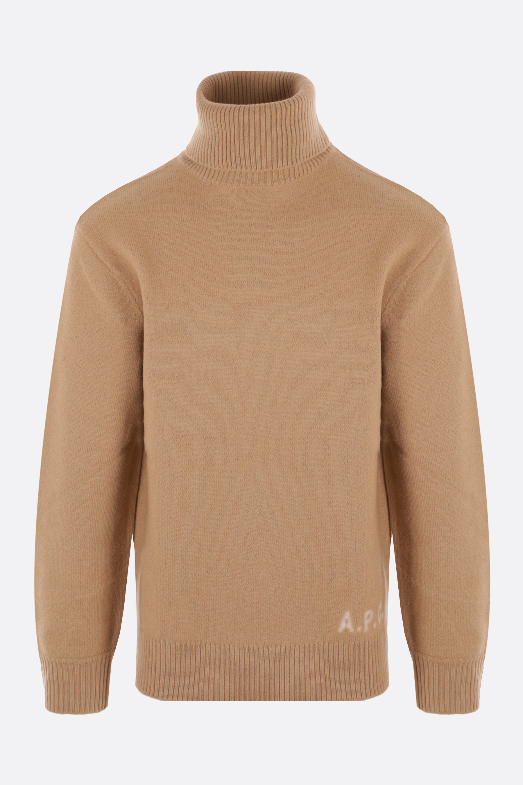 APC WALTER 울 풀오버 카멜