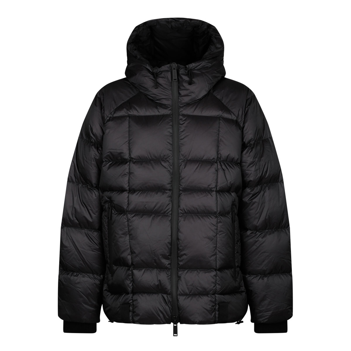 DSQUARED2 블랙 푸퍼 자켓