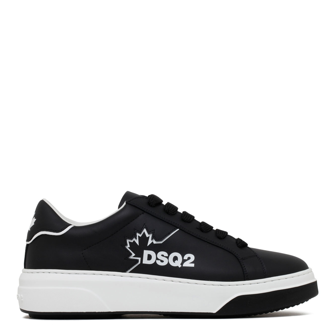 DSQUARED2 블랙 BUMPER 스니커즈