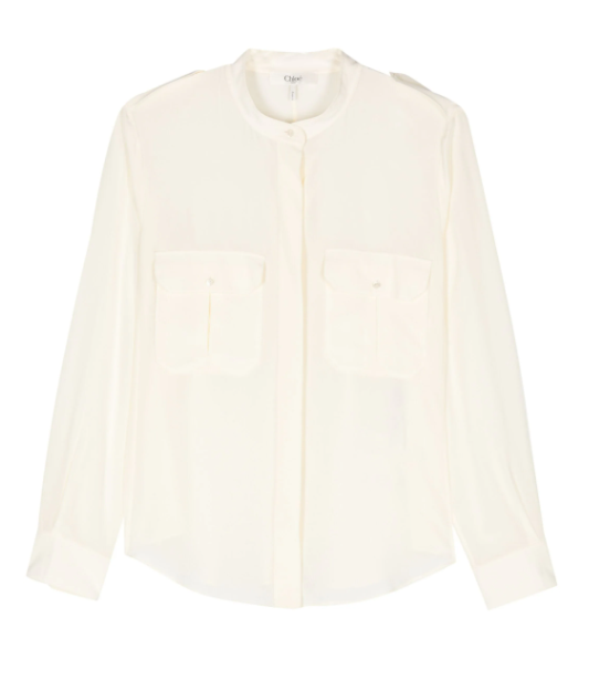 CHLOE 셔츠 COCONUT MILK