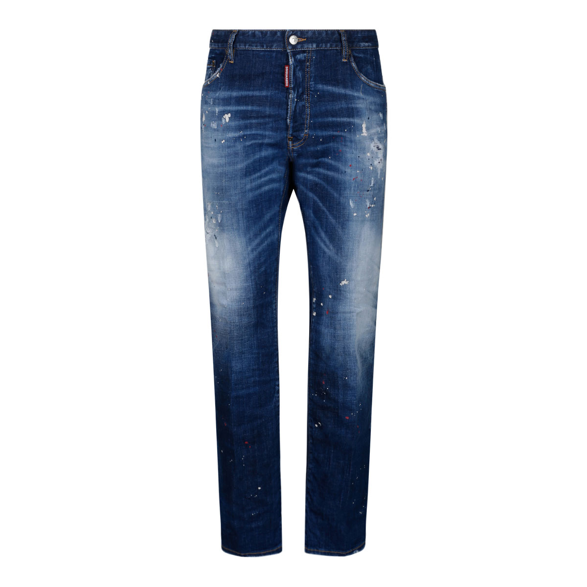DSQUARED2 네이비 블루 데님 진