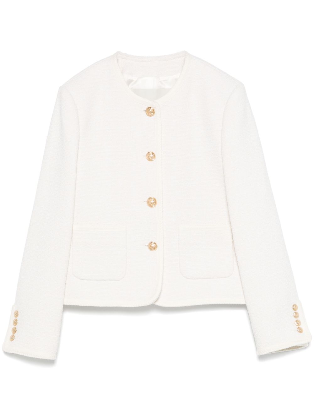 UDJA5A205CRCREAM 트위드 자켓