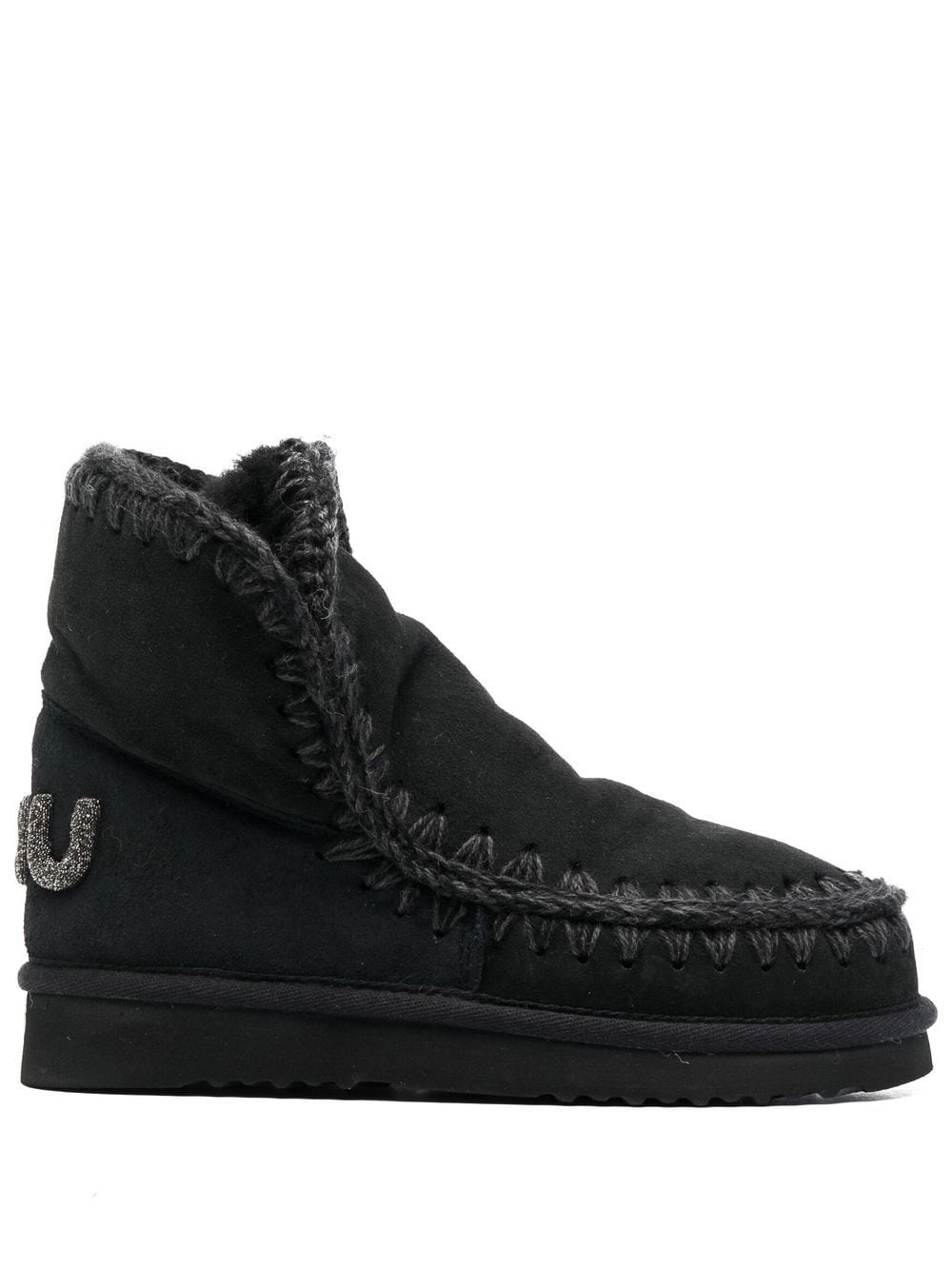 FW101050ABKBK ESKIMO 18 글리터 로고 부츠