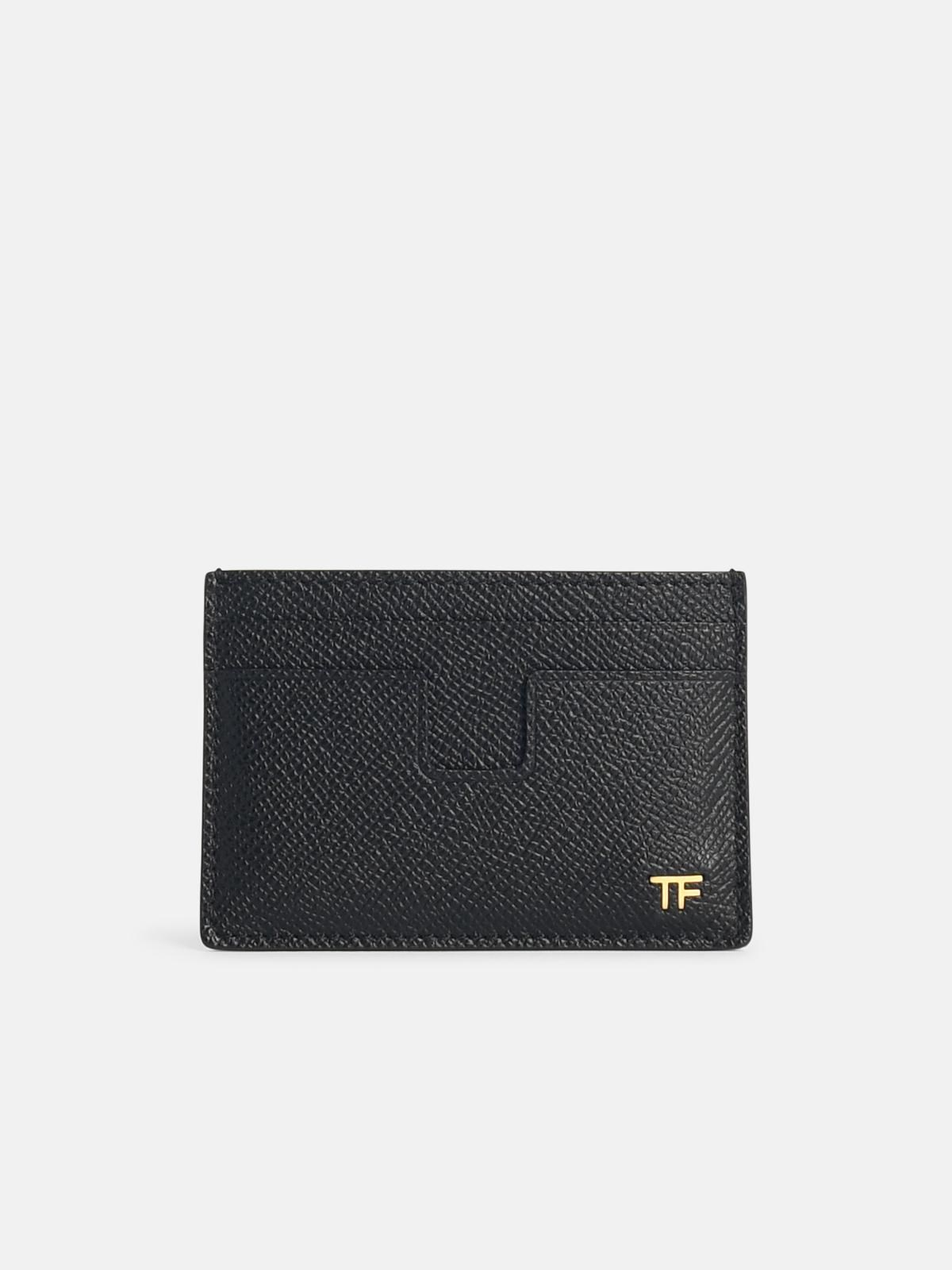 블랙 레더 CARDHOLDER