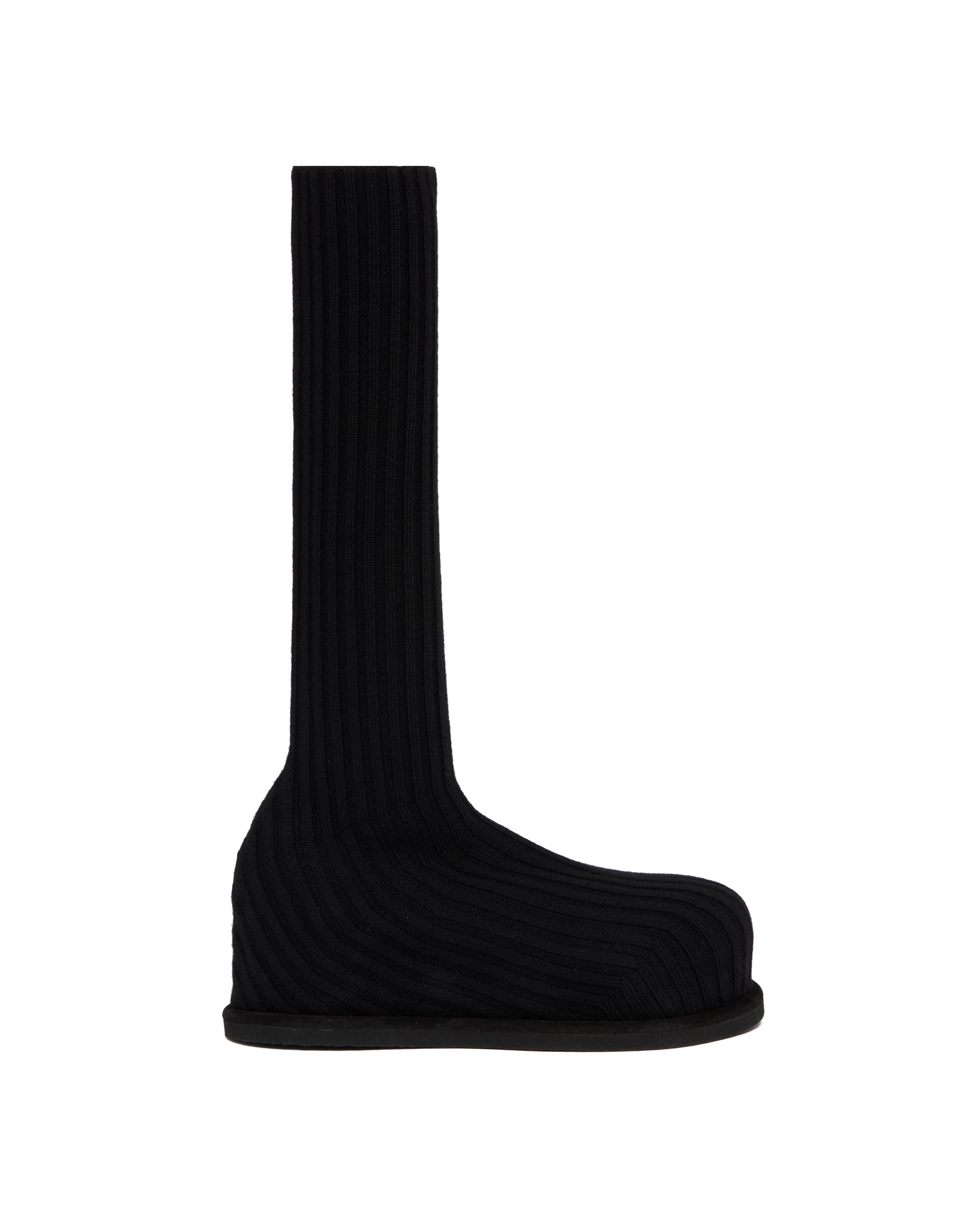 블랙 Veneda 스트레치 Flatform 부츠