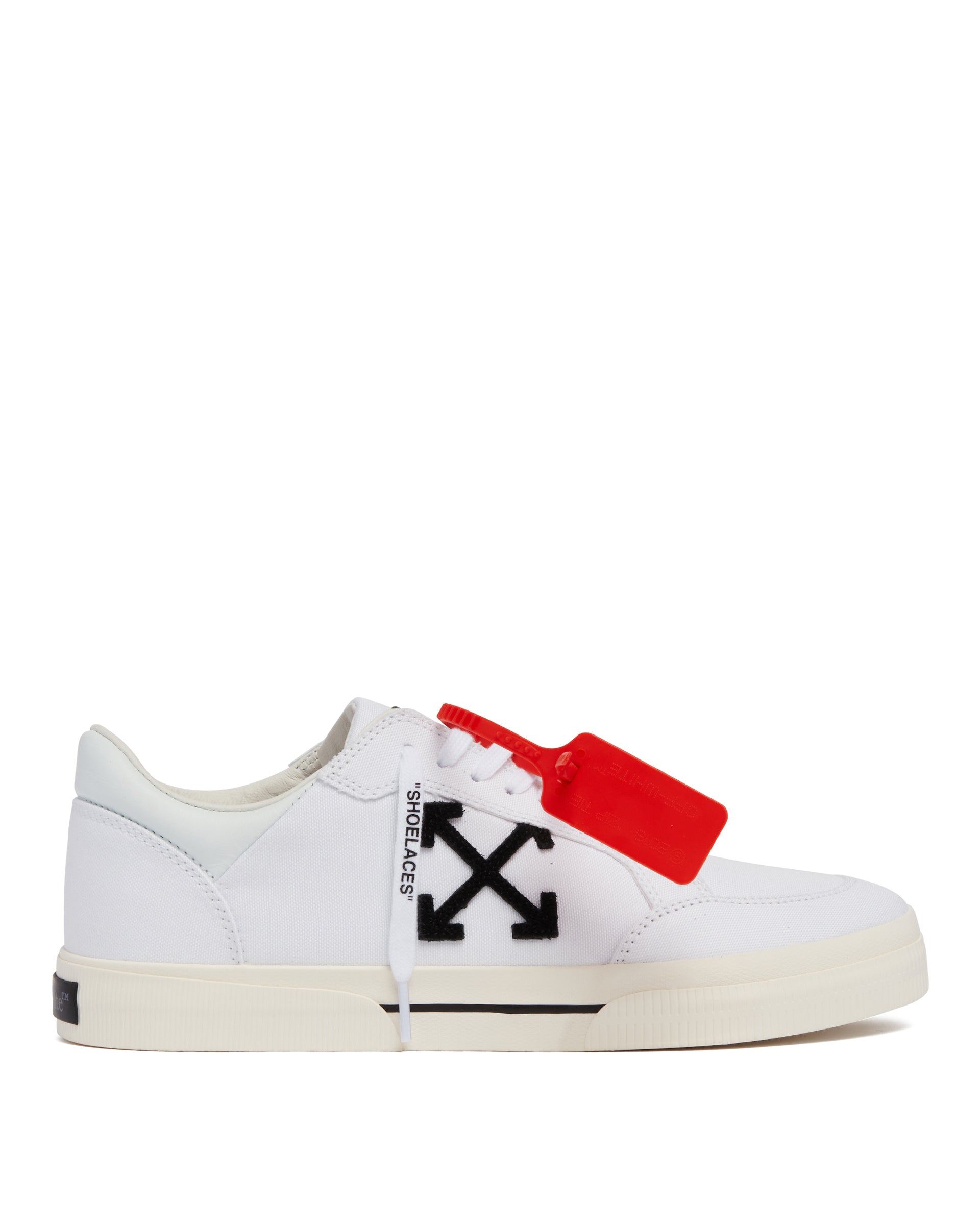 화이트 Vulcanized 스니커즈