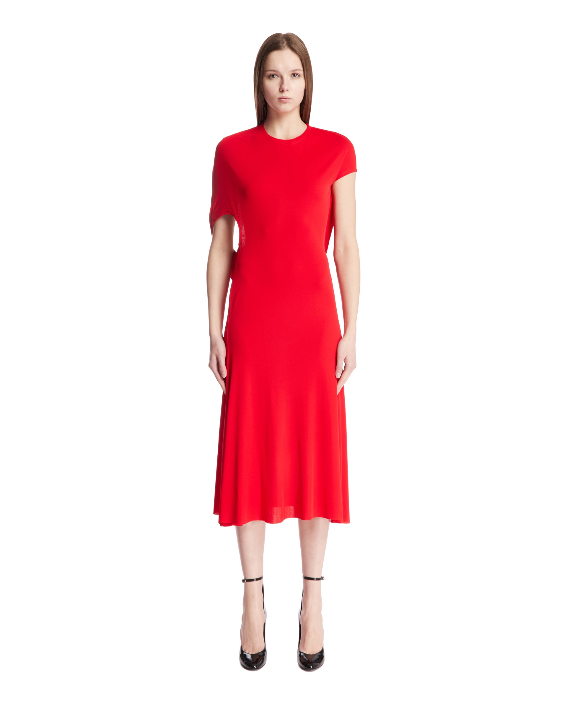 Red Salerno 드레스
