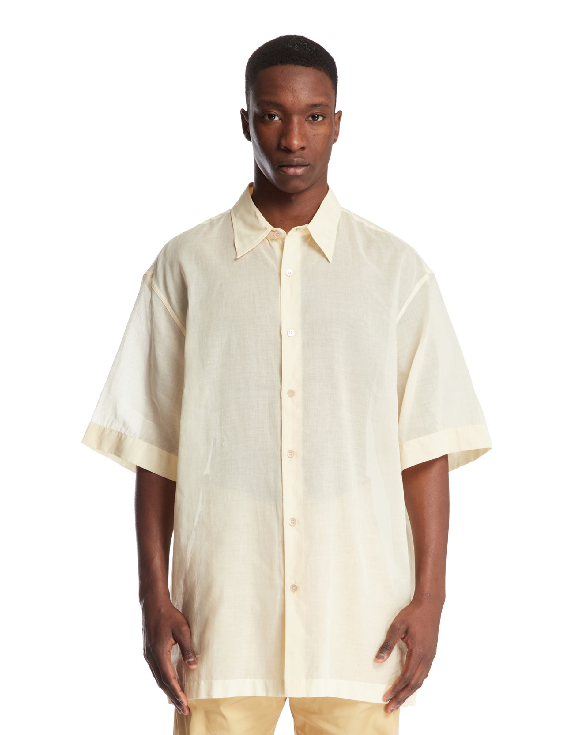 옐로 ShortSleeve 셔츠