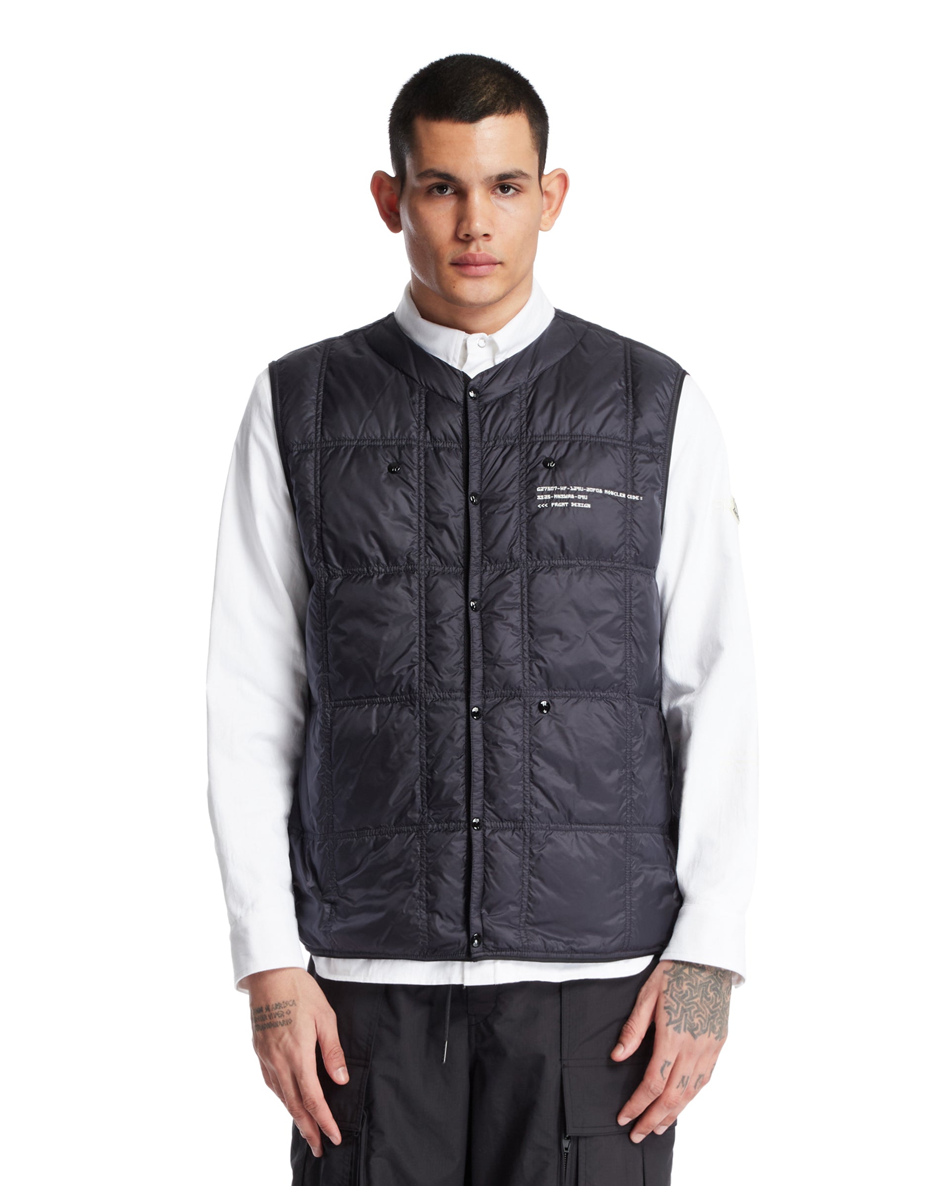 Moncler Genius x FRGMT 블루 패딩 베스트