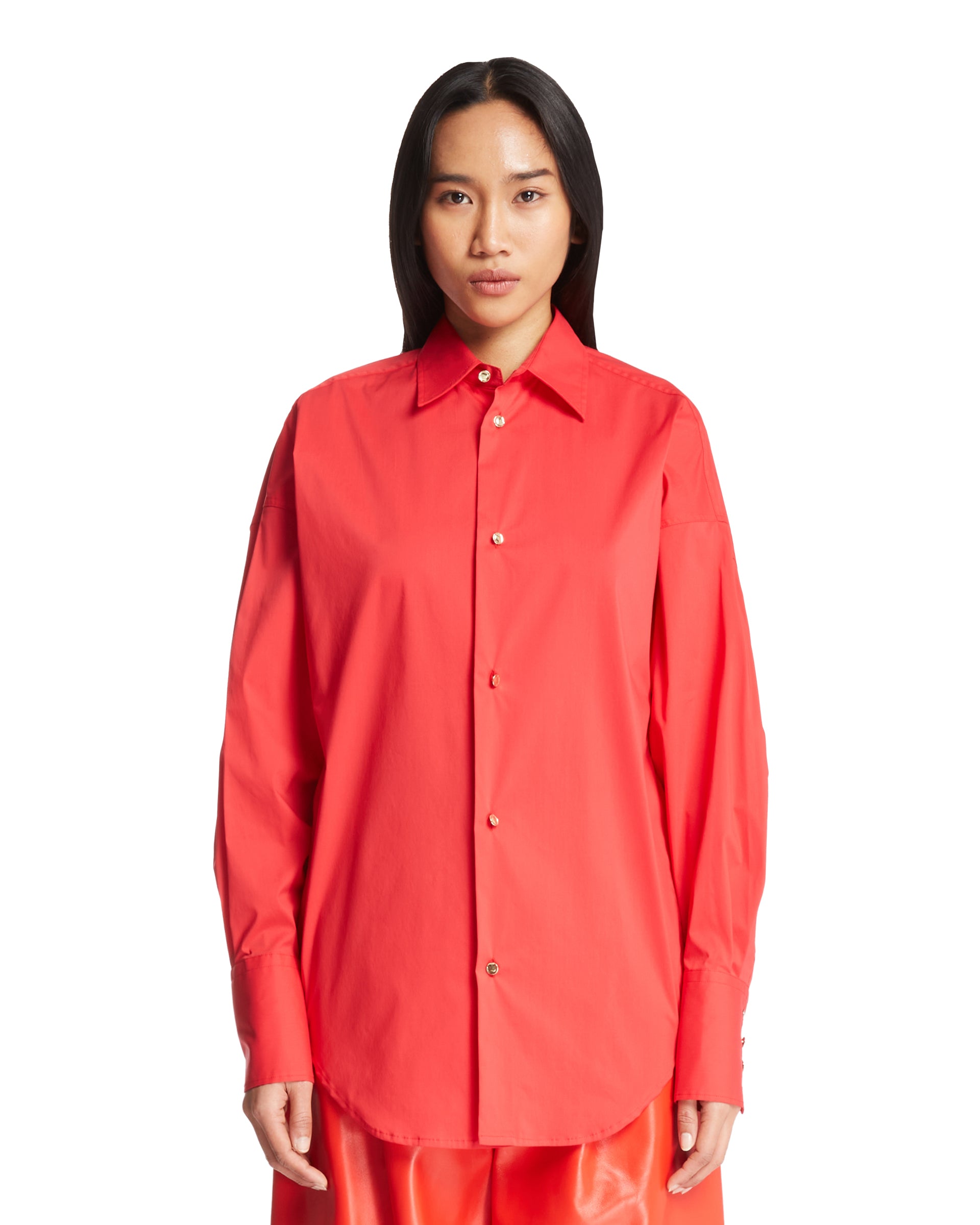 Red Carla 오버사이즈 셔츠