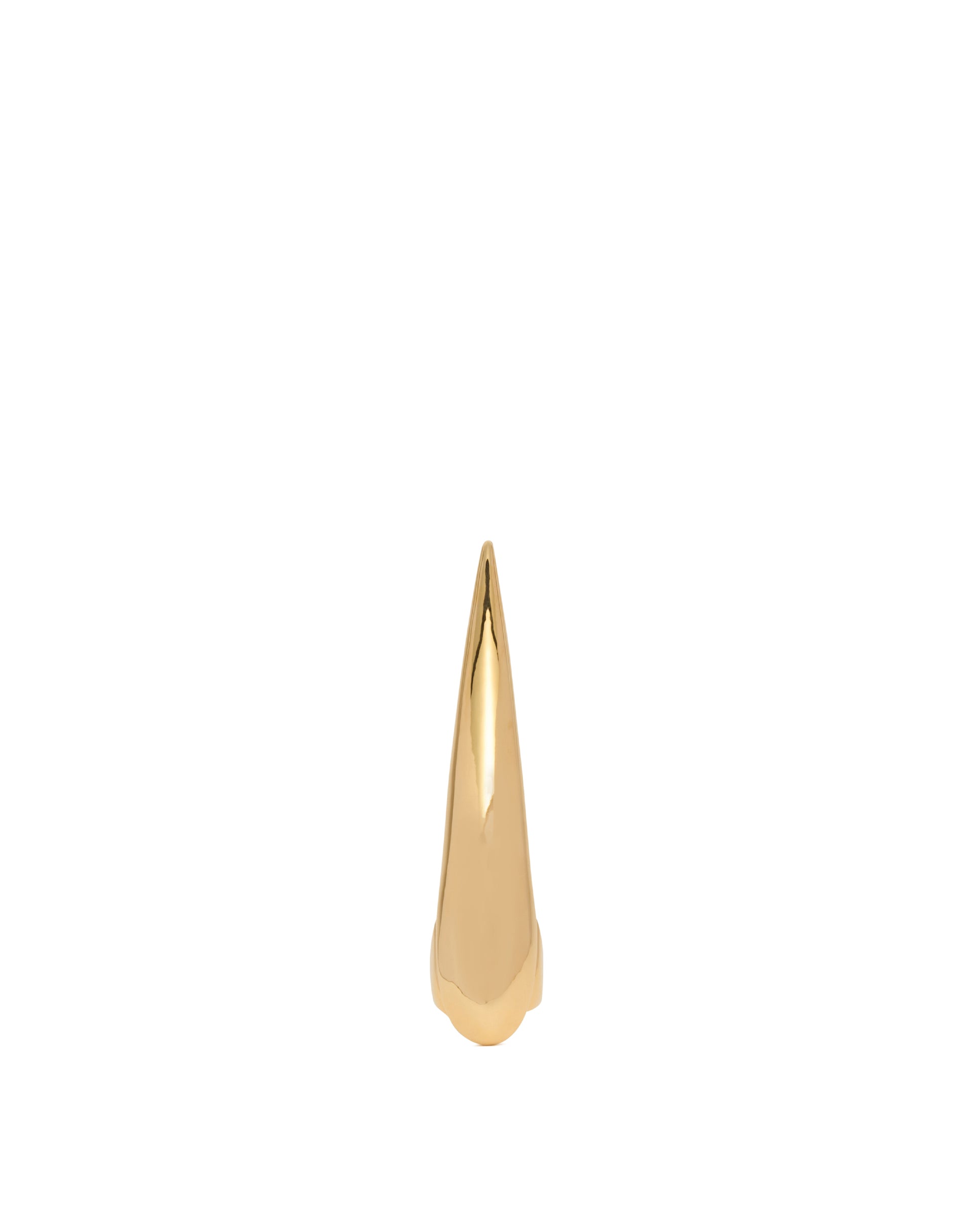 골드 플레이트 Nail 반지