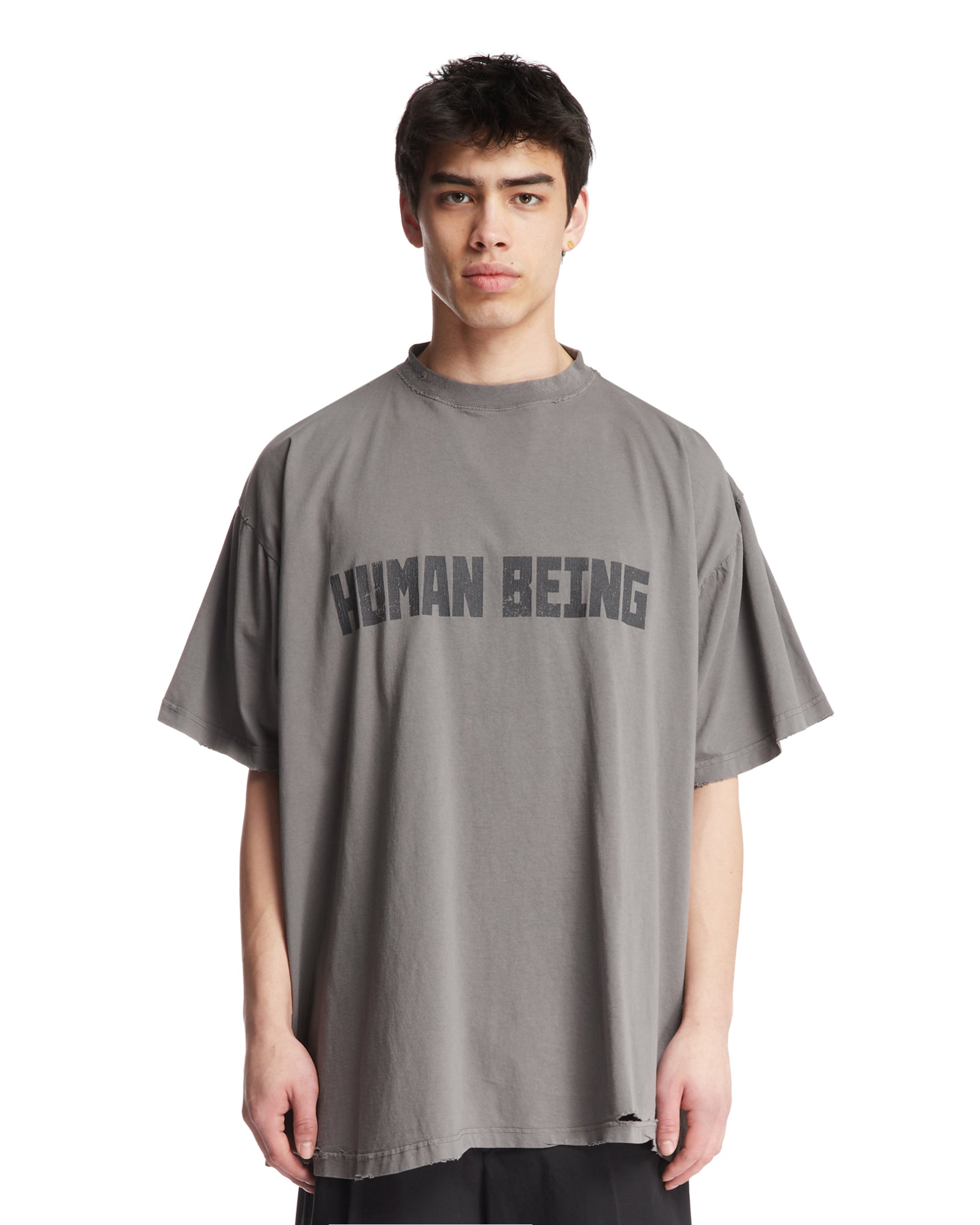 그레이 Human Being 티셔츠