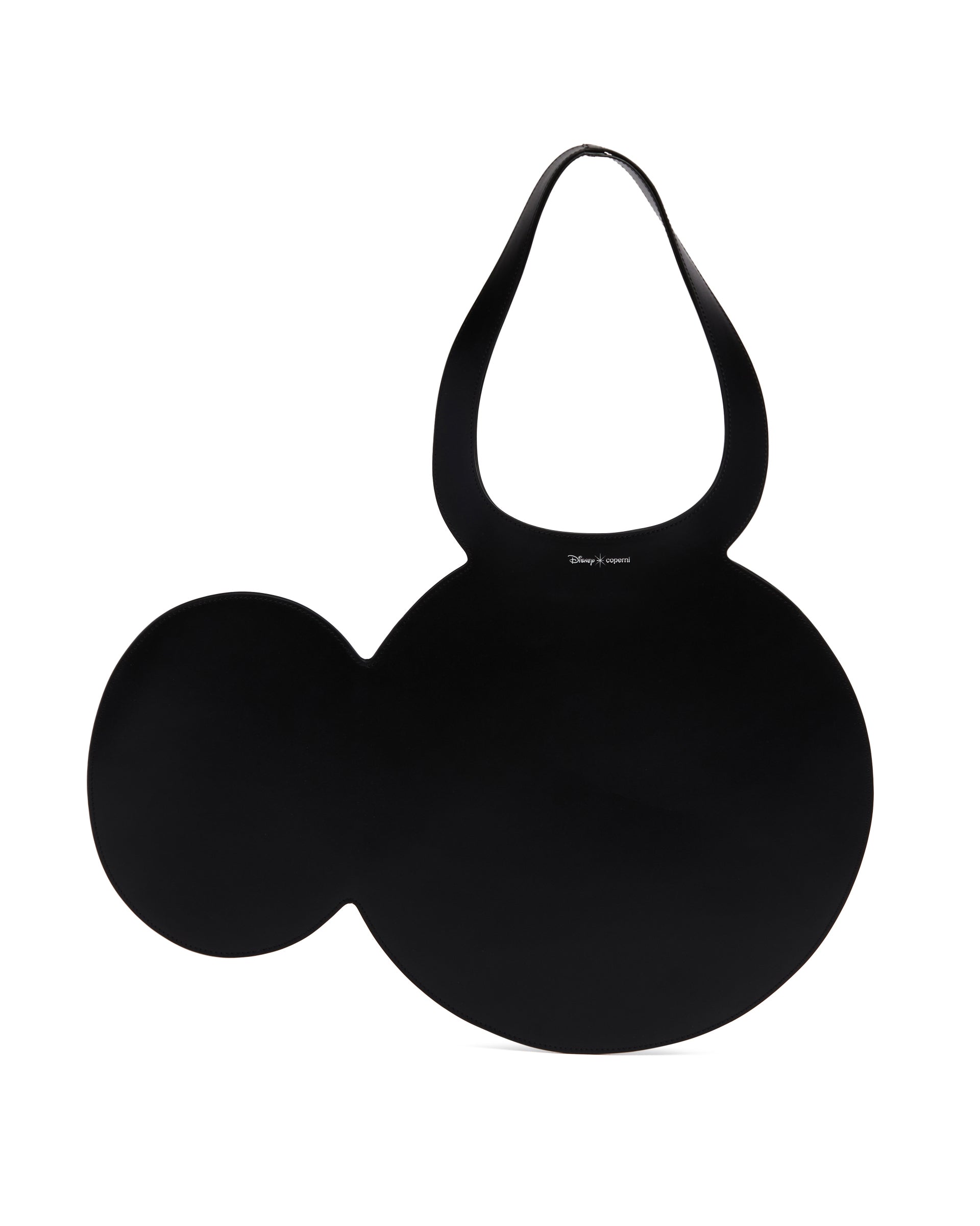 Disney X Coperni 블랙 Mickey 레더 토트 백