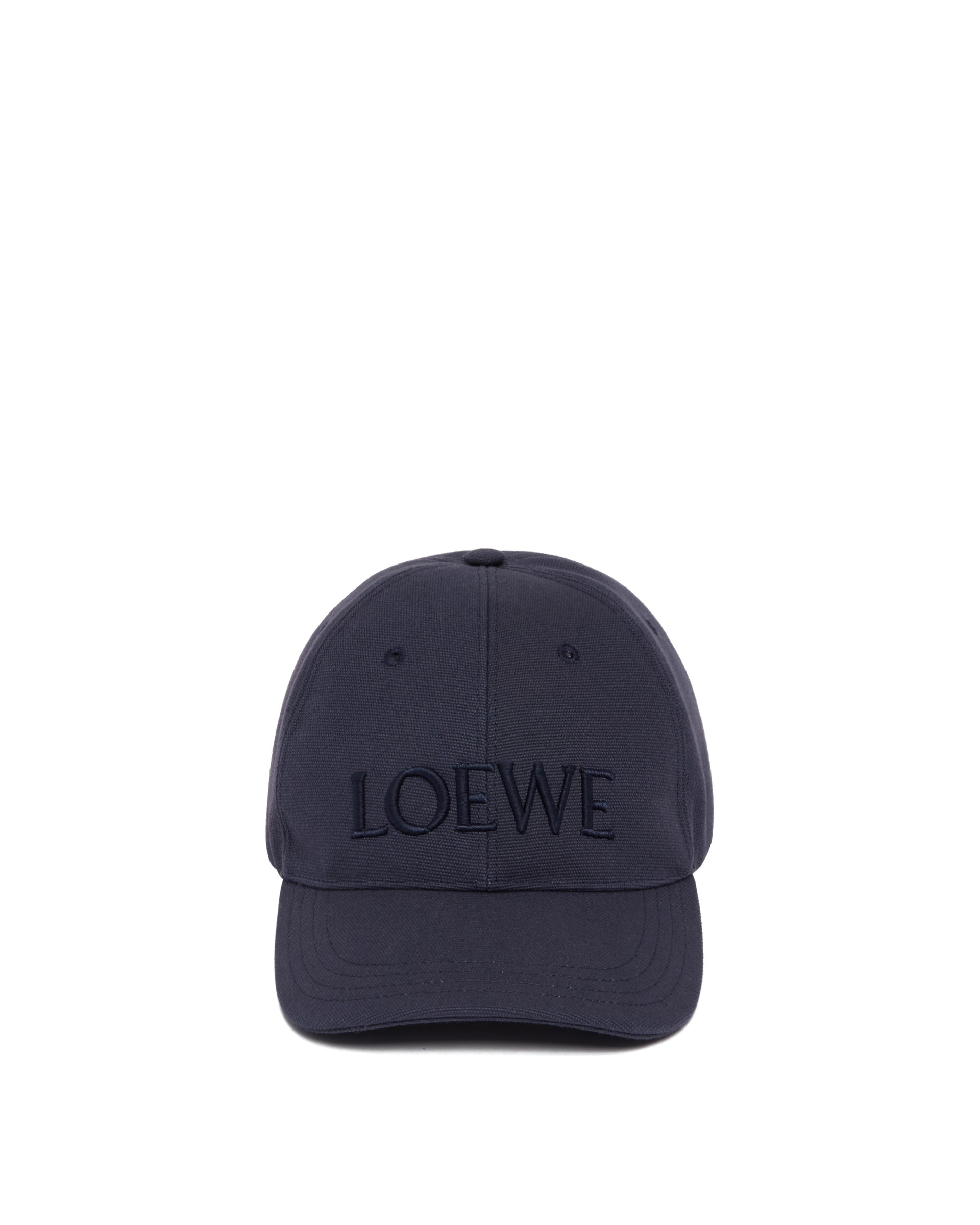 LOEWE Paulas Ibiza 블루 로고 캡