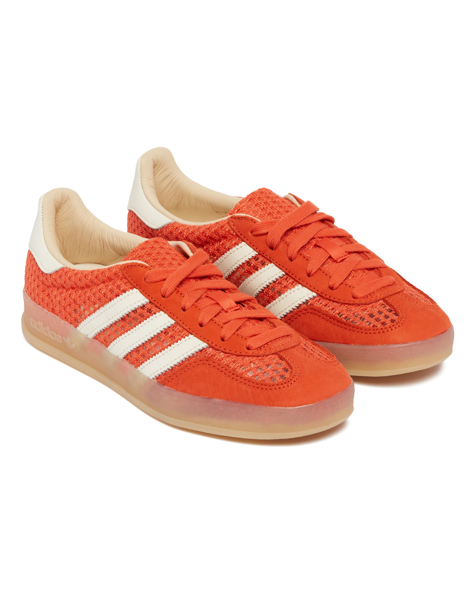 오렌지 Gazelle Indoor 메쉬 스니커즈