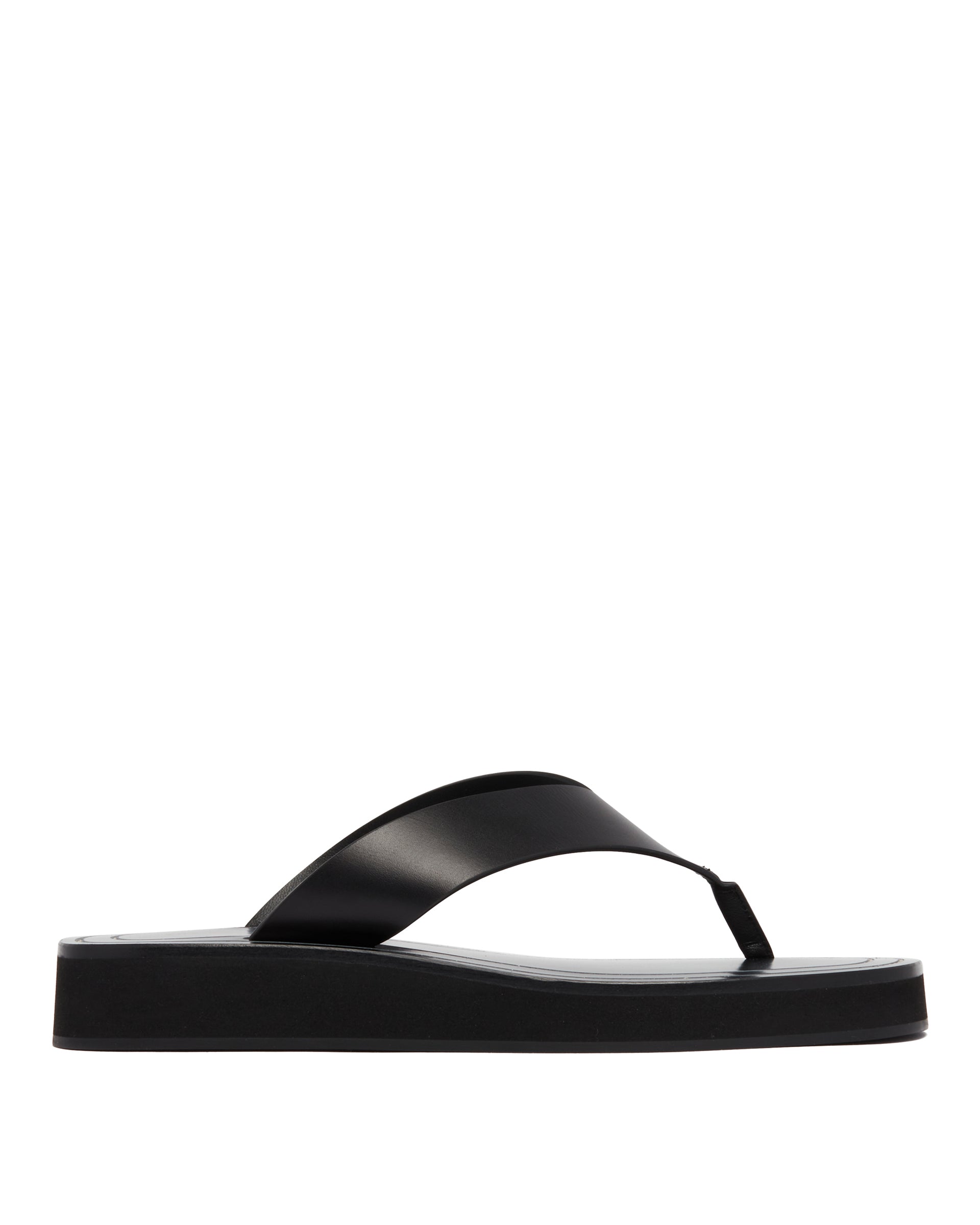 블랙 Ginza FlipFlop 샌들