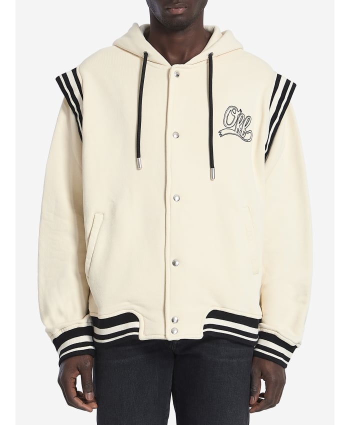 Varsitystyle 후드