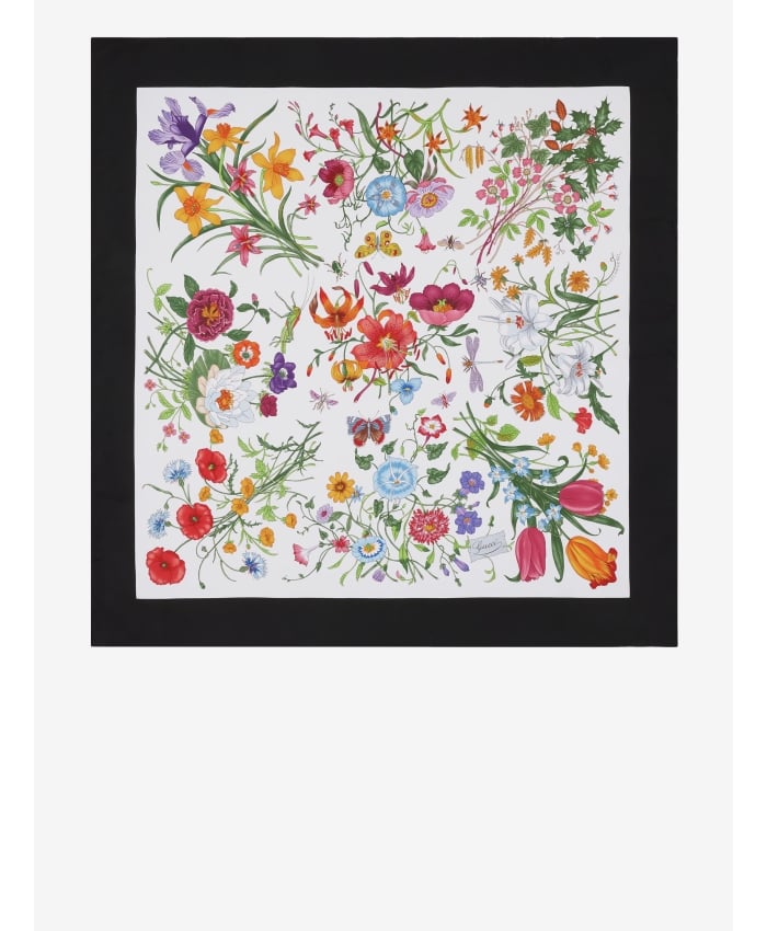 Flora 프린트 carré