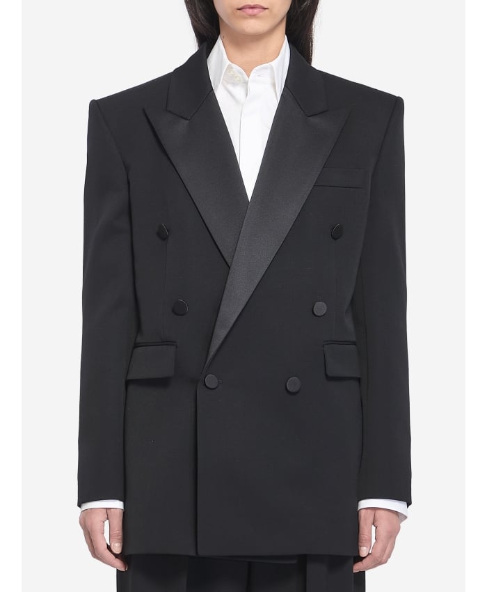 더블 브레스티드 턱시도 자켓