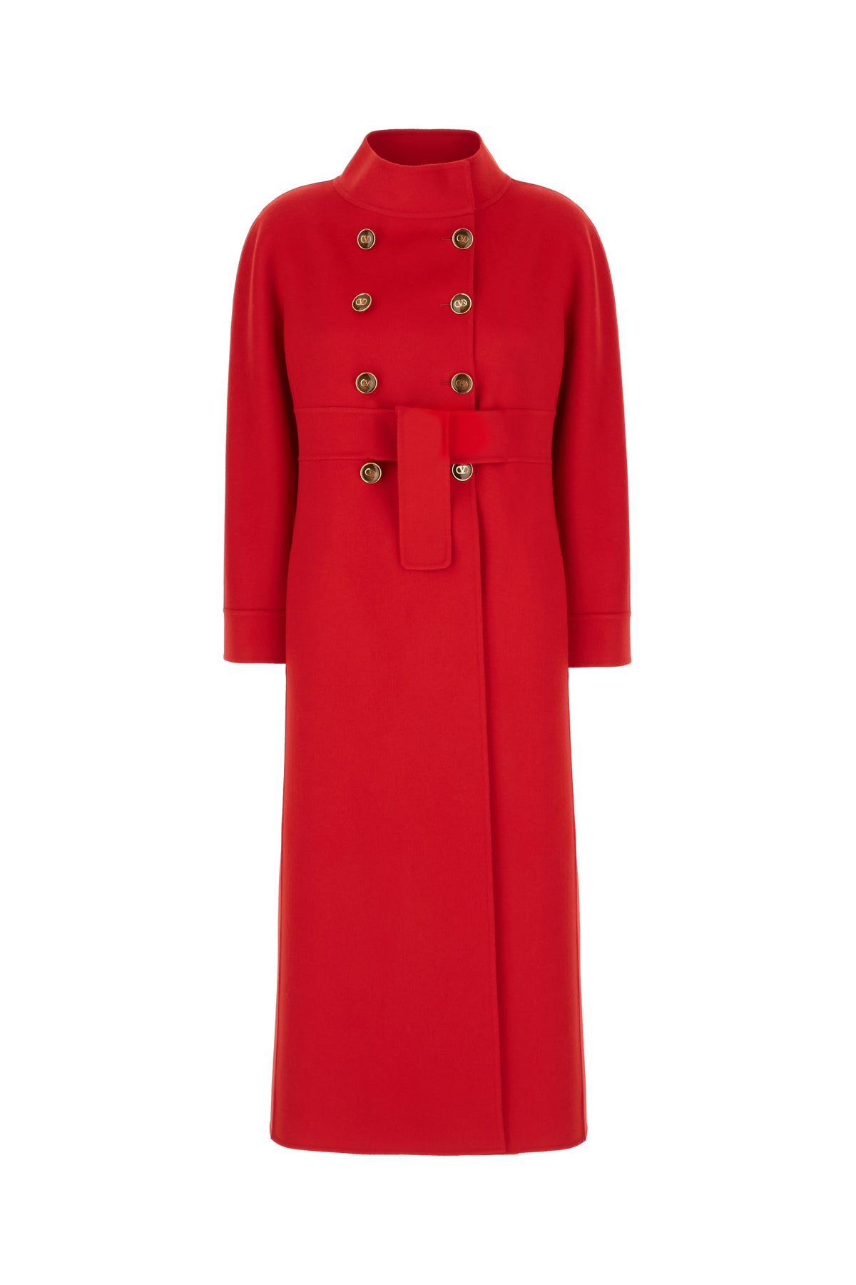 Red 울 블렌드 코트