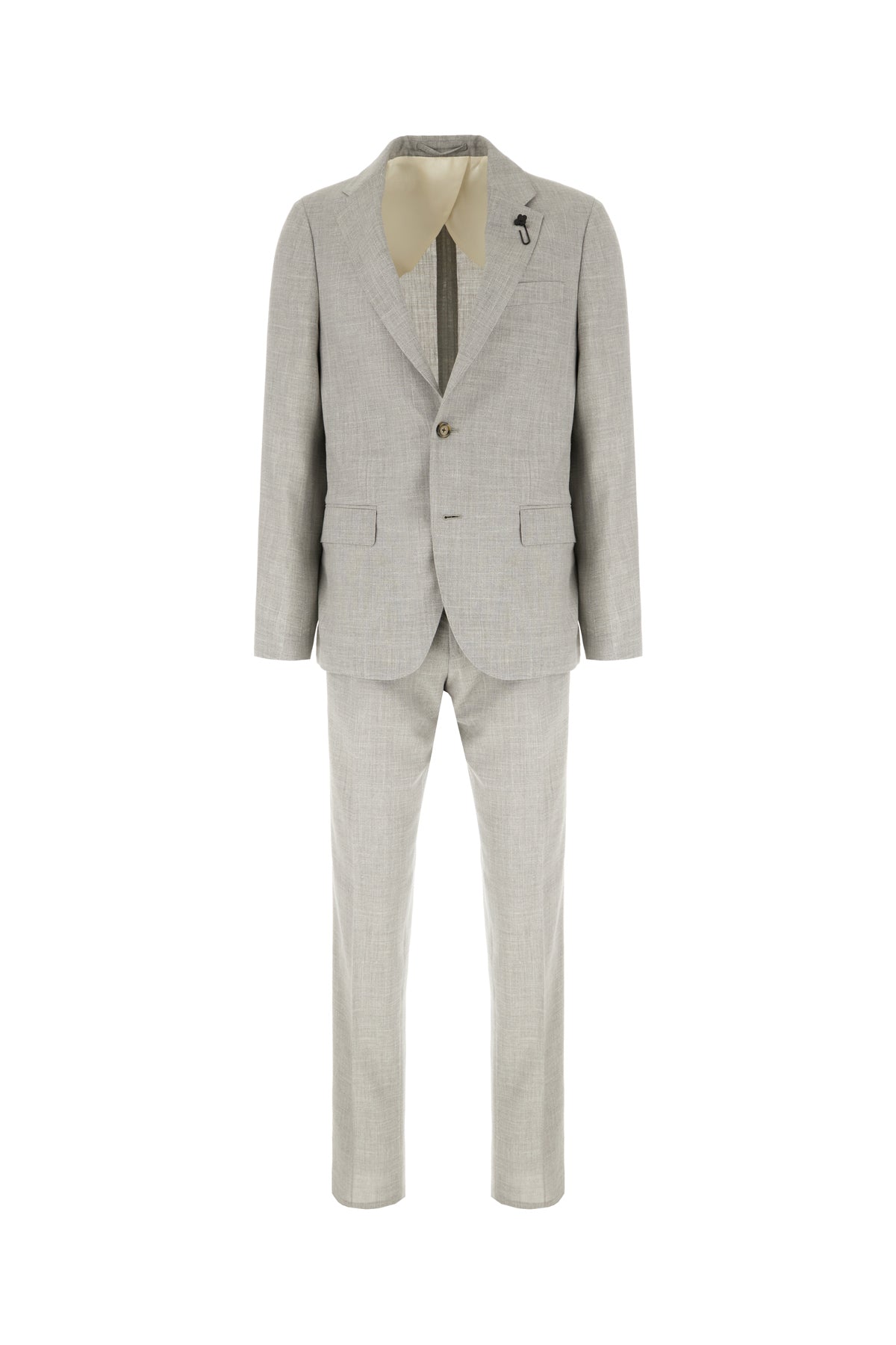 멜란지 그레이 울 블렌드 suits