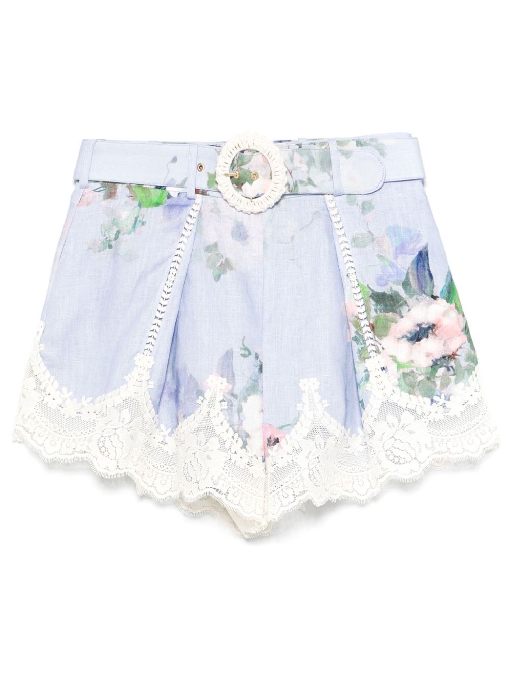 Everley 레이스 Trim Tuck 쇼츠