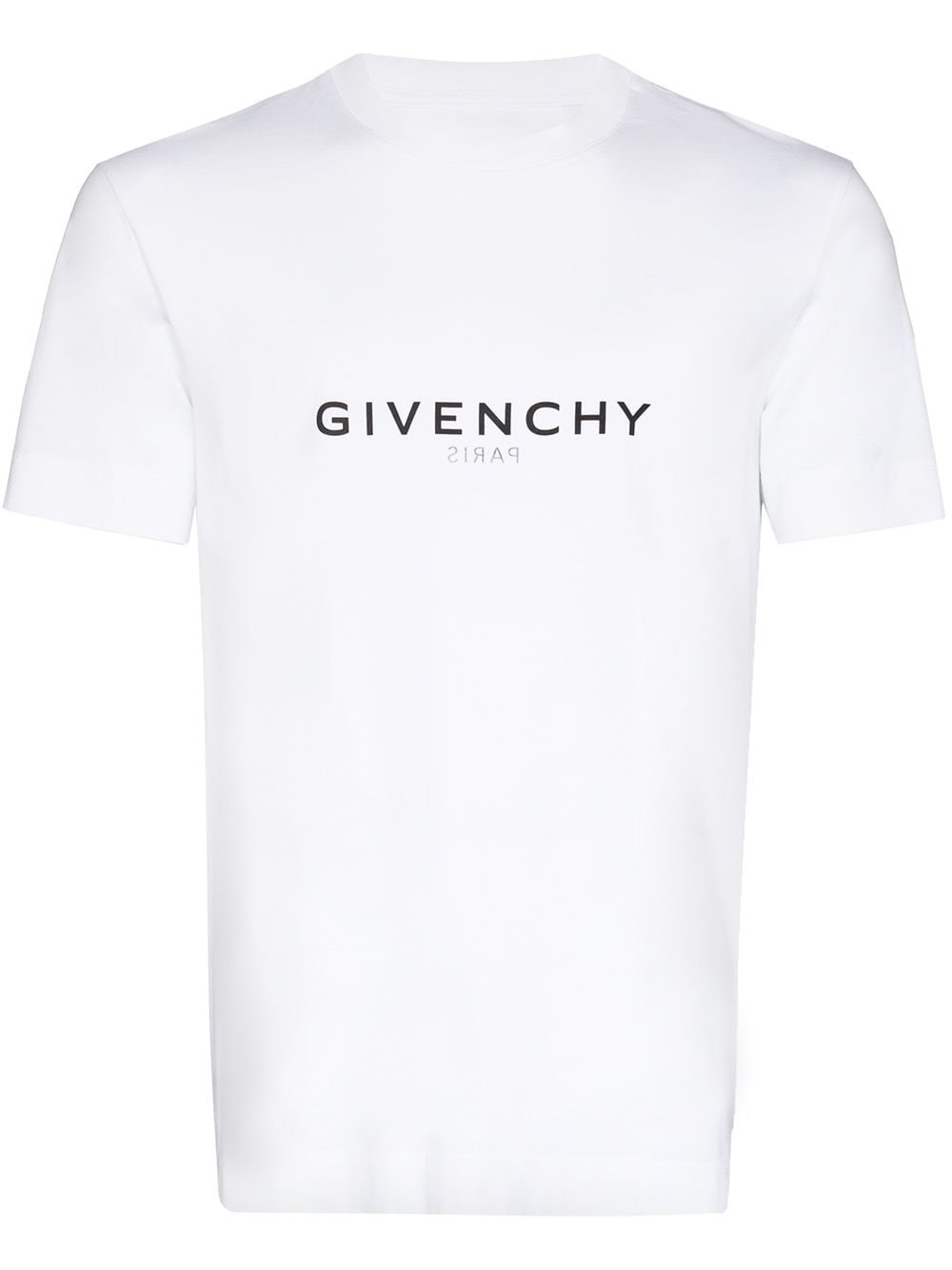 Givenchy 슬림 핏 리버스 프린트 티셔츠